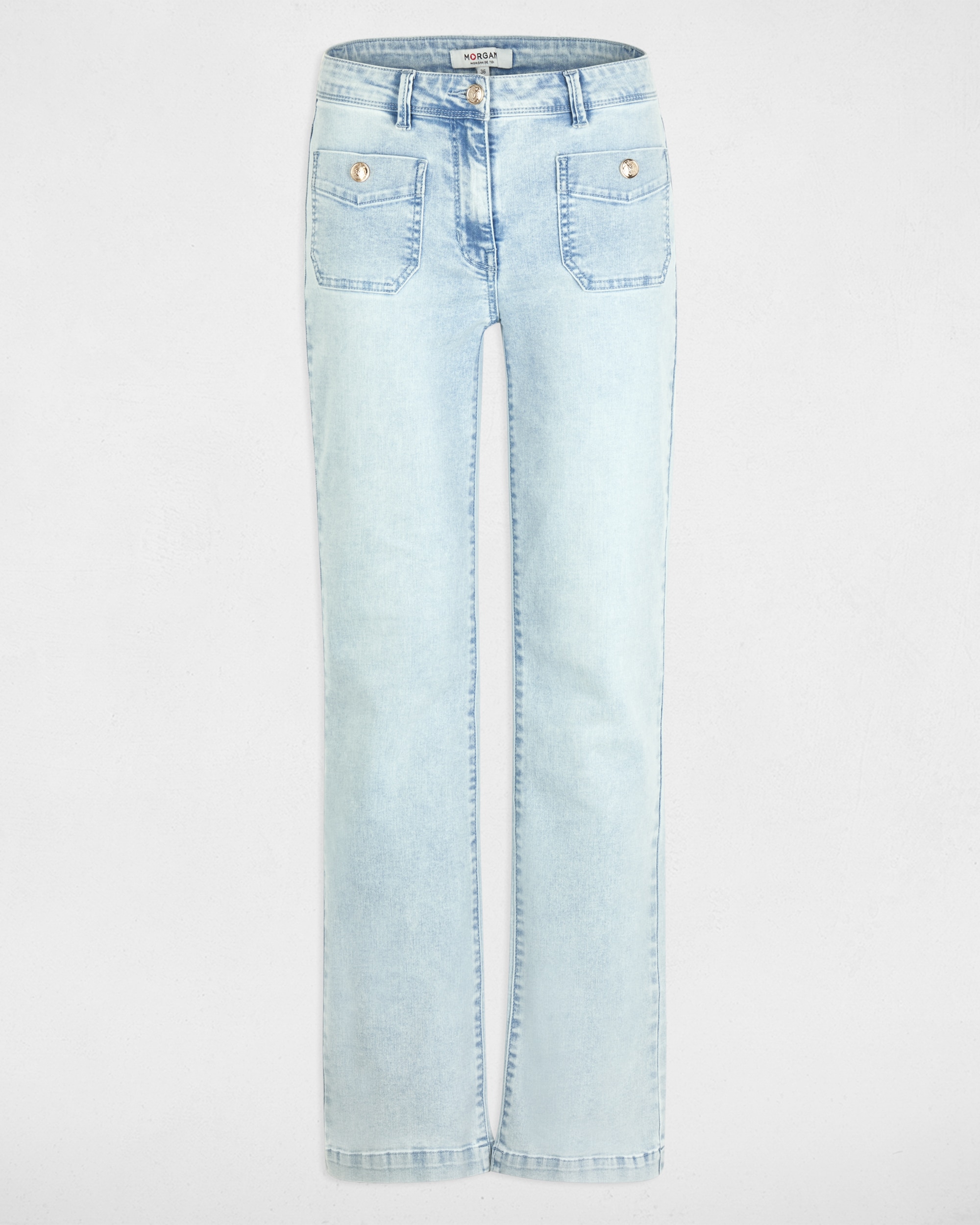 Jeans Skinny Bootcut Slim Azul-claro-2