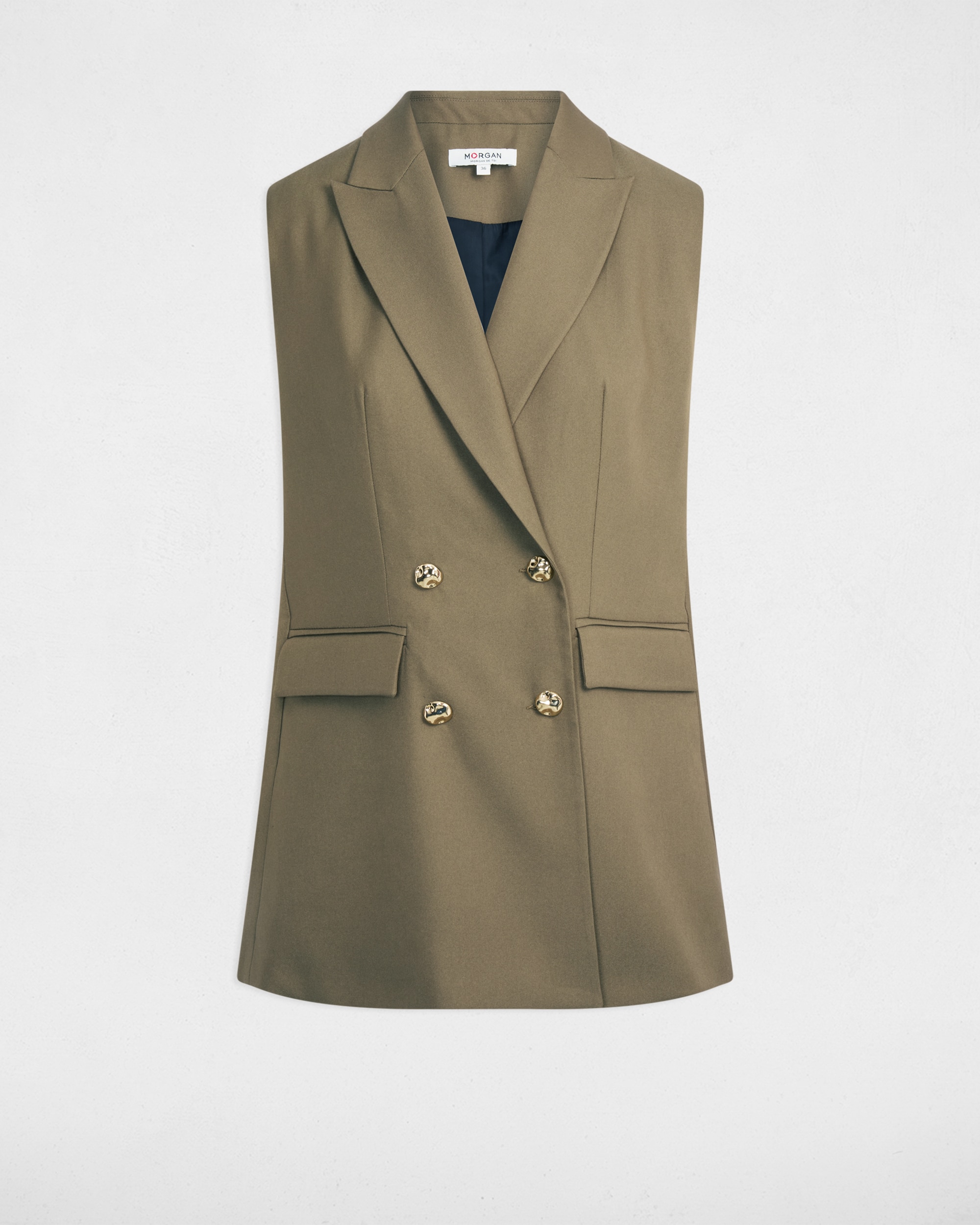 Blazer sem Mangas Verde-militar-2