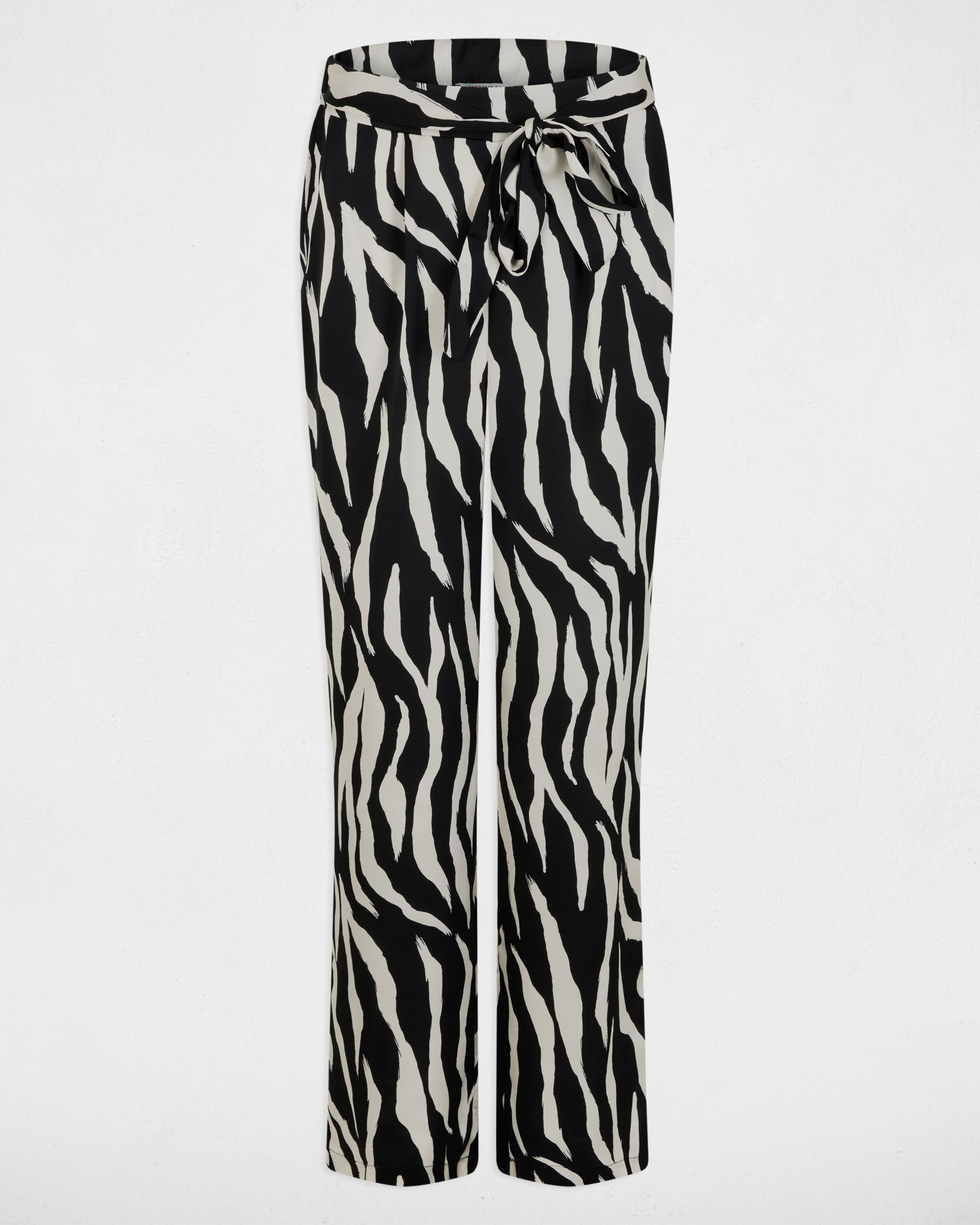 Calças Fluidas Estampadas Multicolor-2