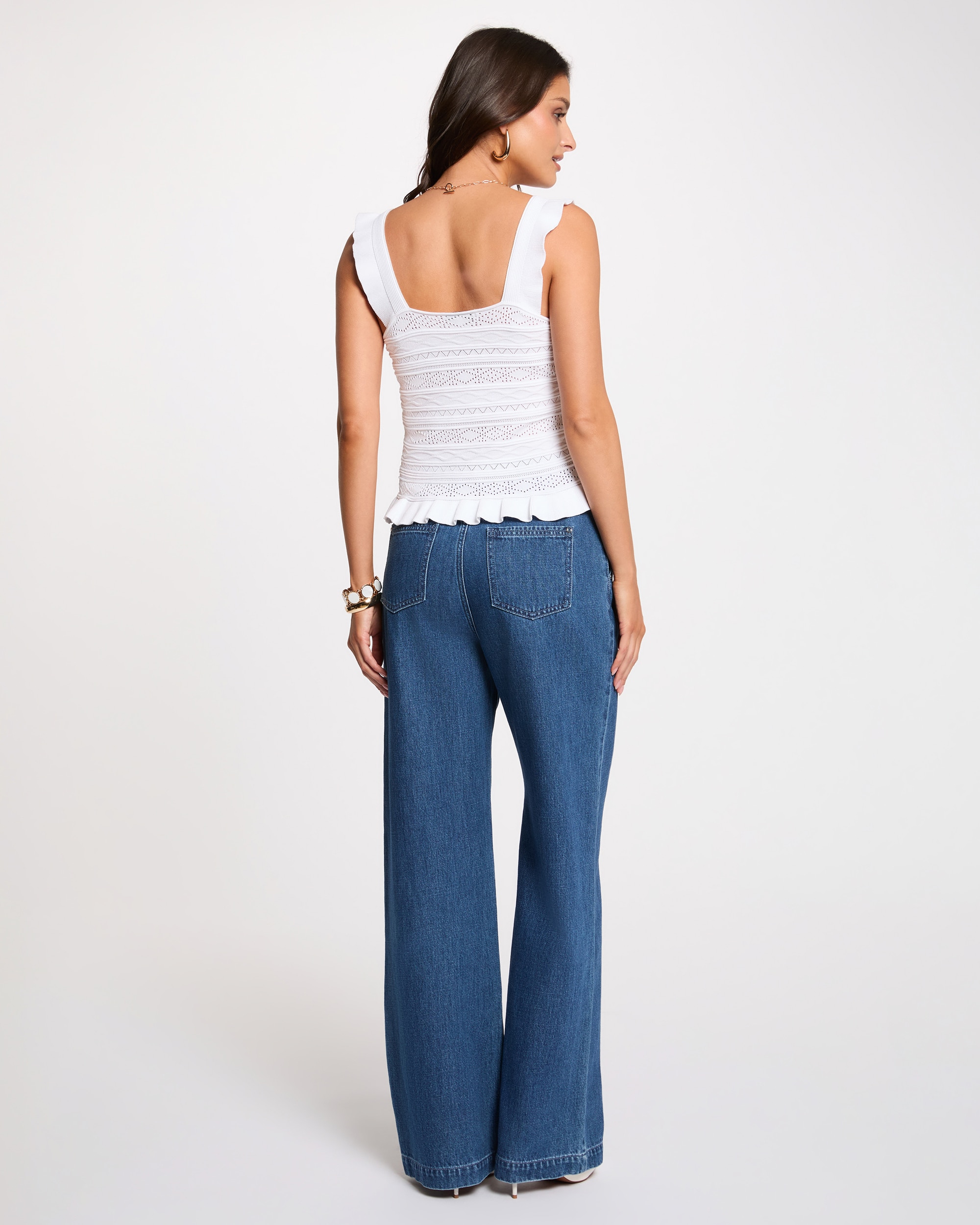 Top Ajustado Efeito Renda Branco-3