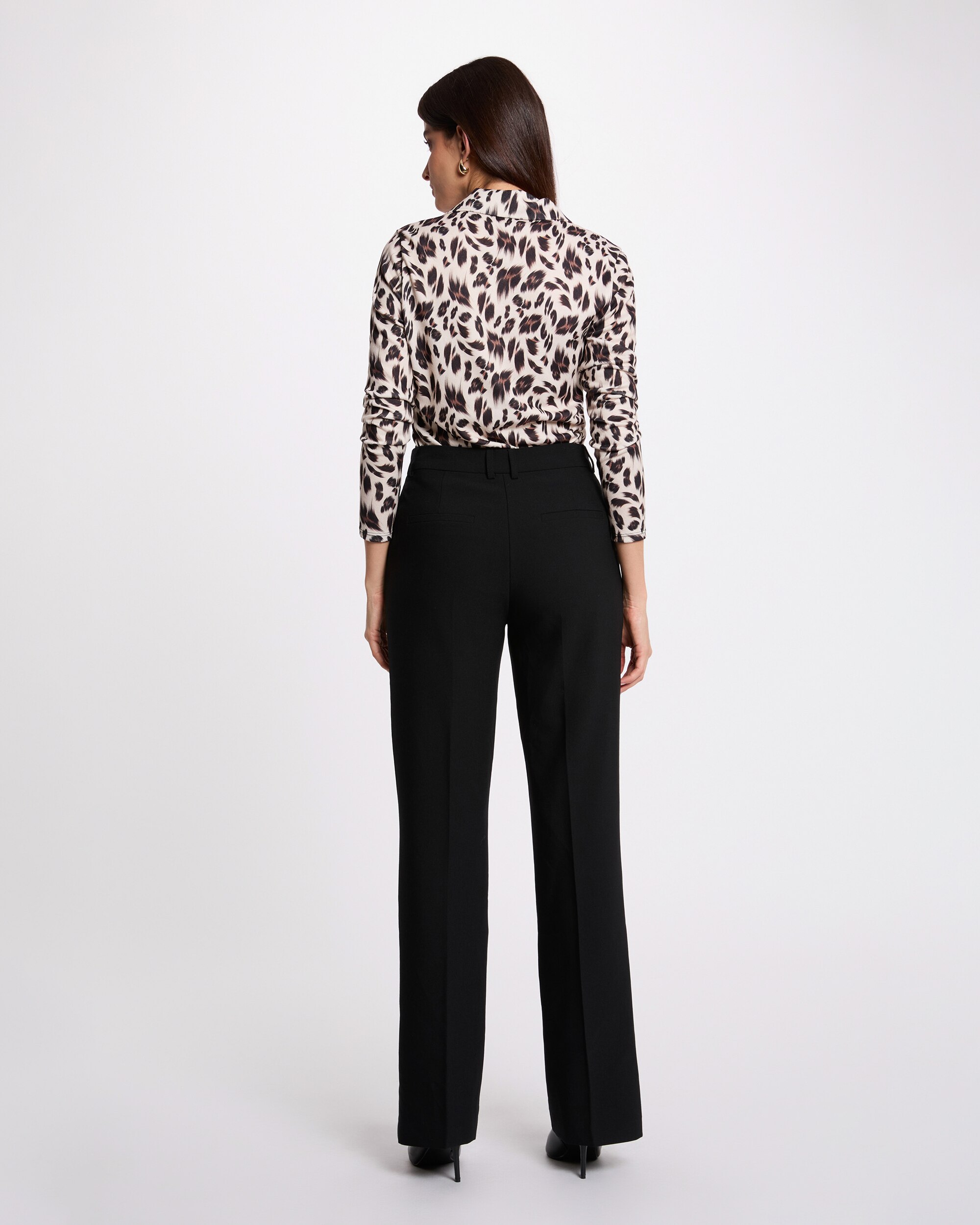 Blusa com Estampado Animalier Multicolor-3