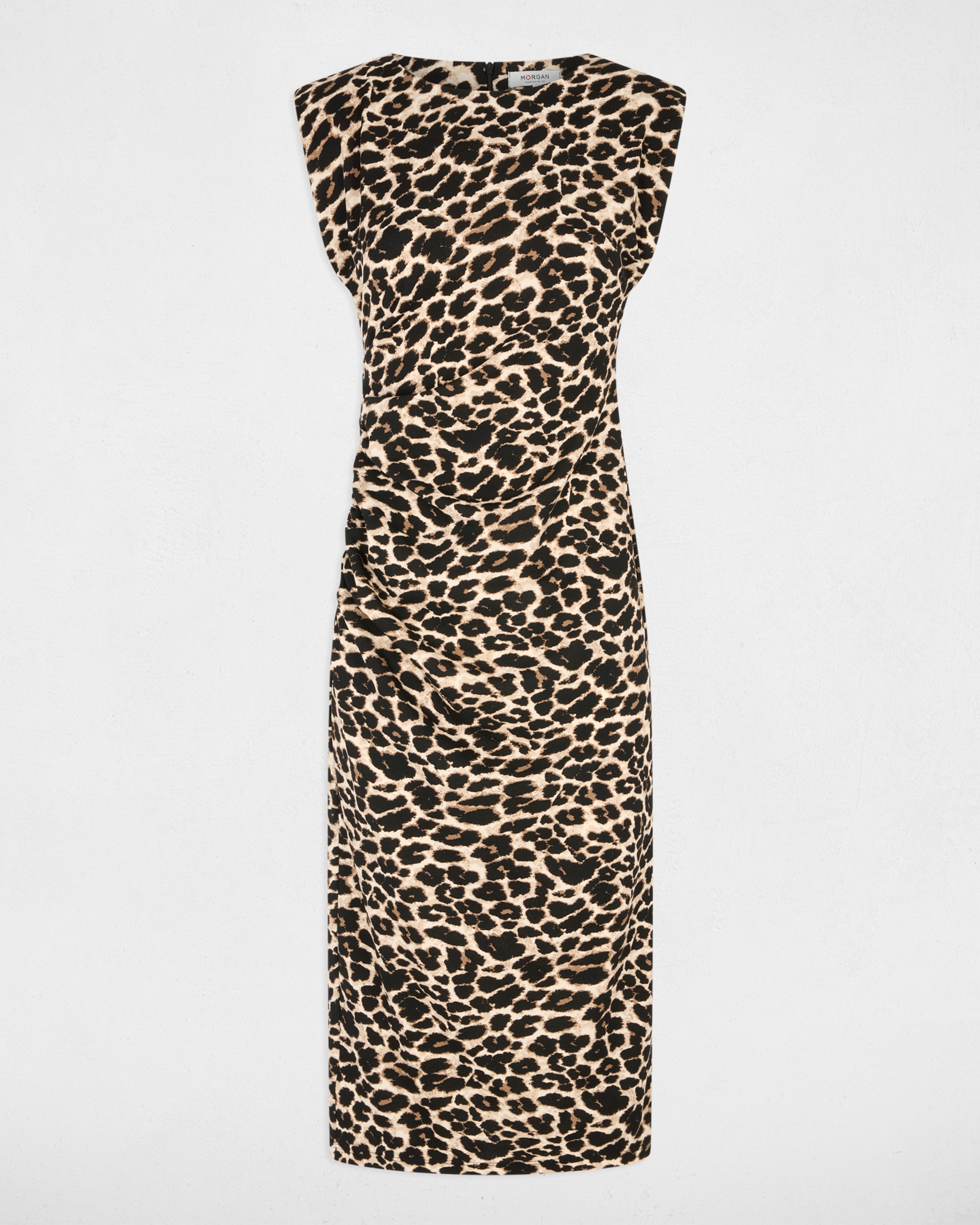 Vestido Comprido sem Mangas Multicolor-2