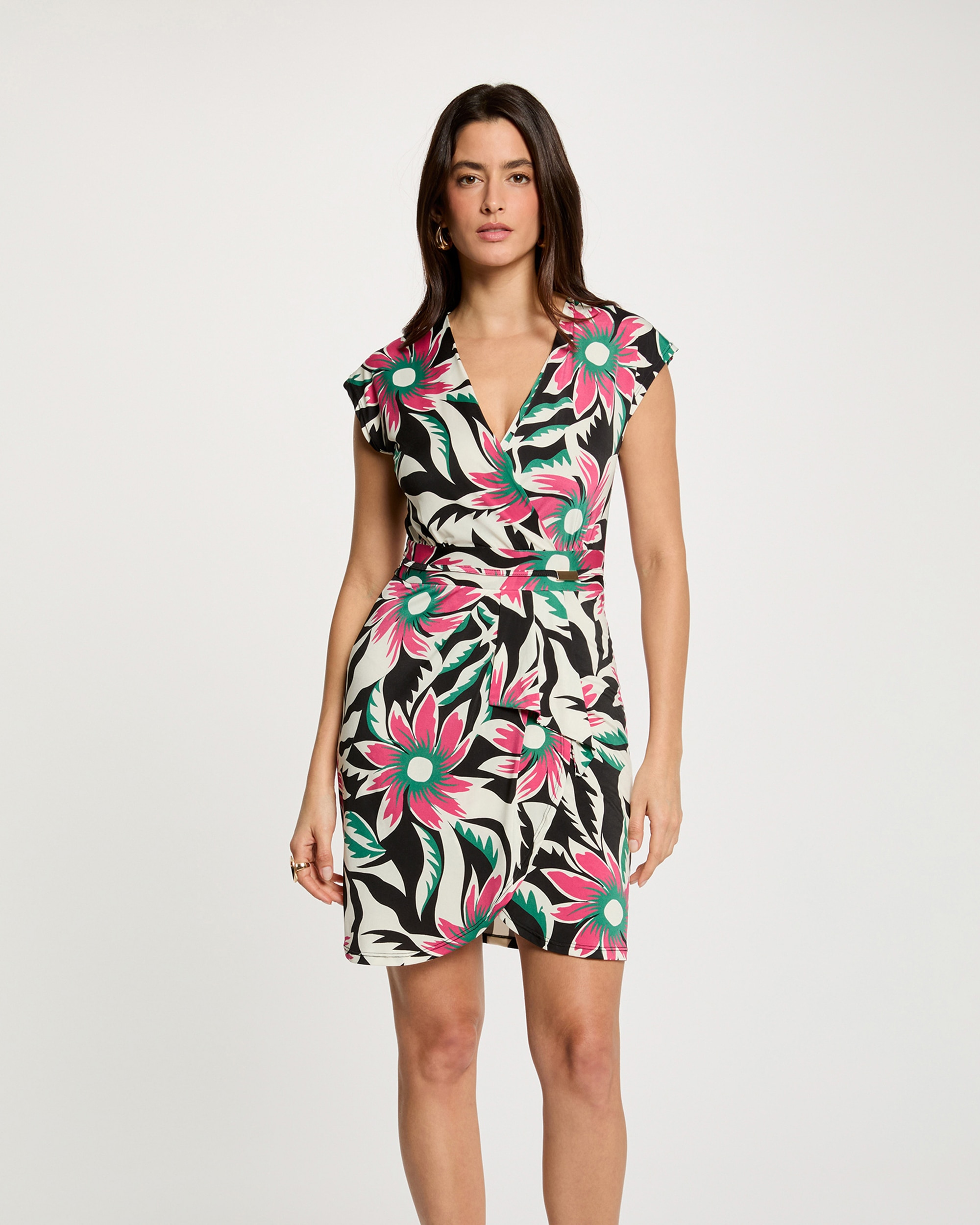 Imagem 0 de Vestido Curto Cruzado