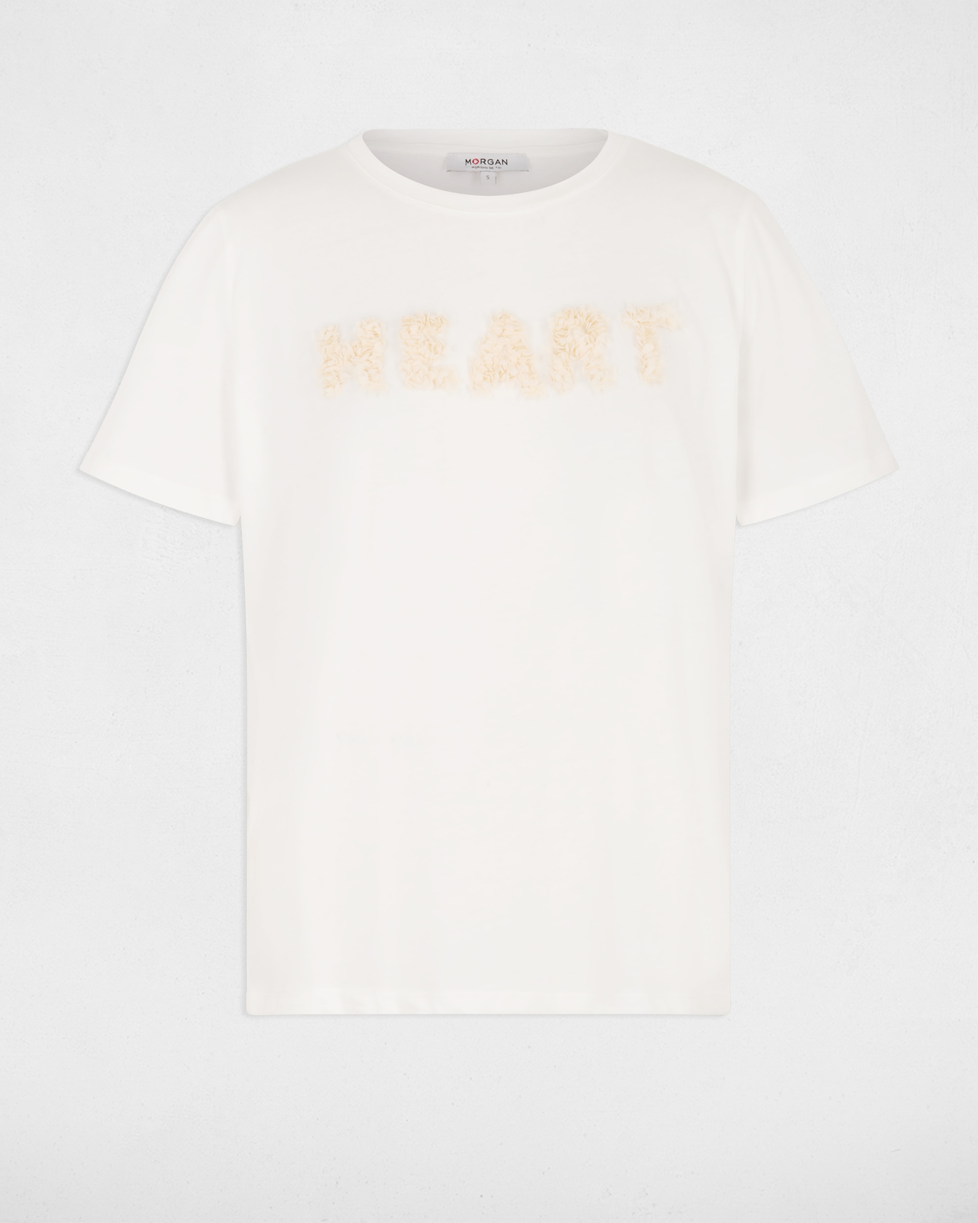 T-shirt com Logo Branco-2