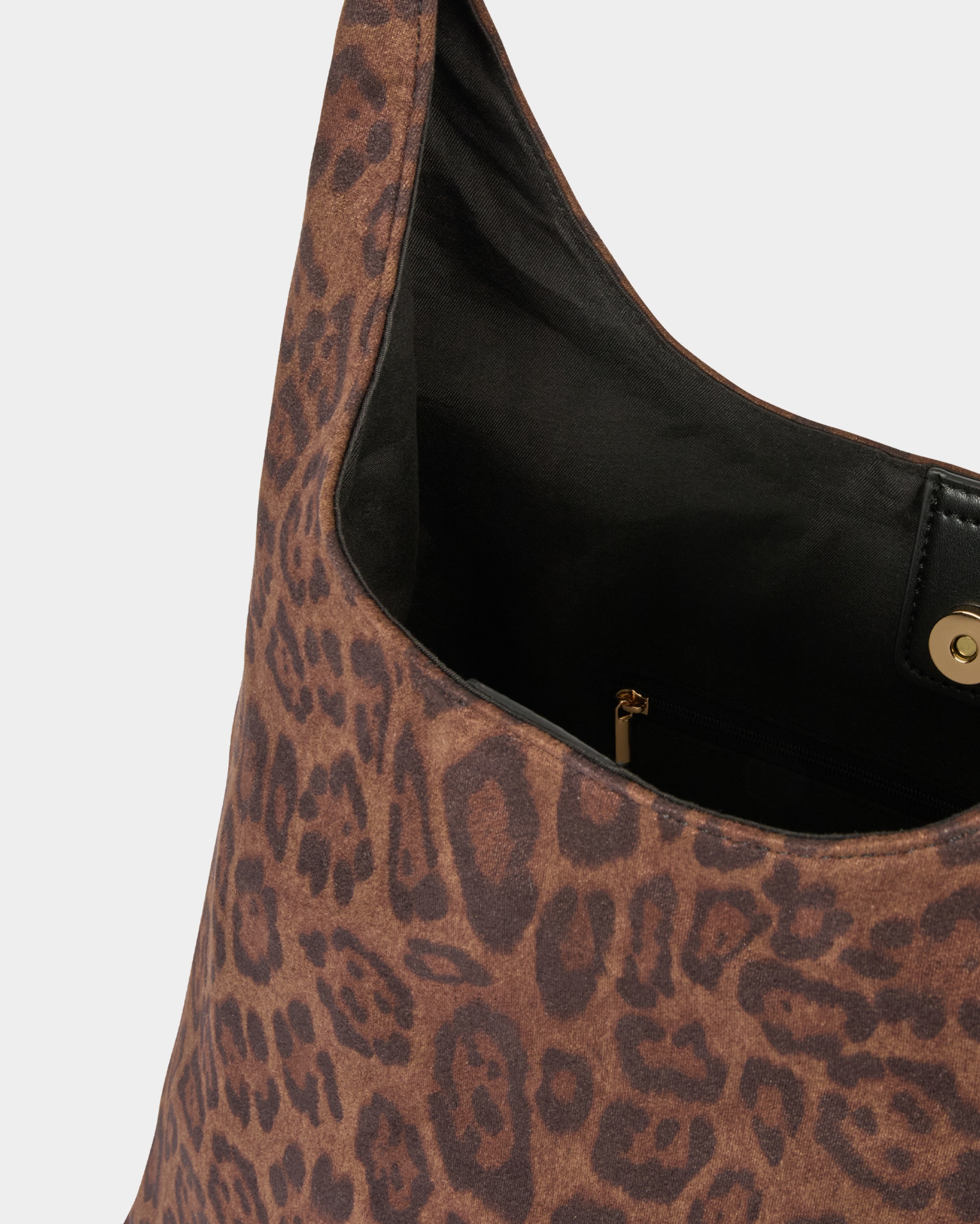 Mala de Ombro com Estampado Animalier Multicolor-2