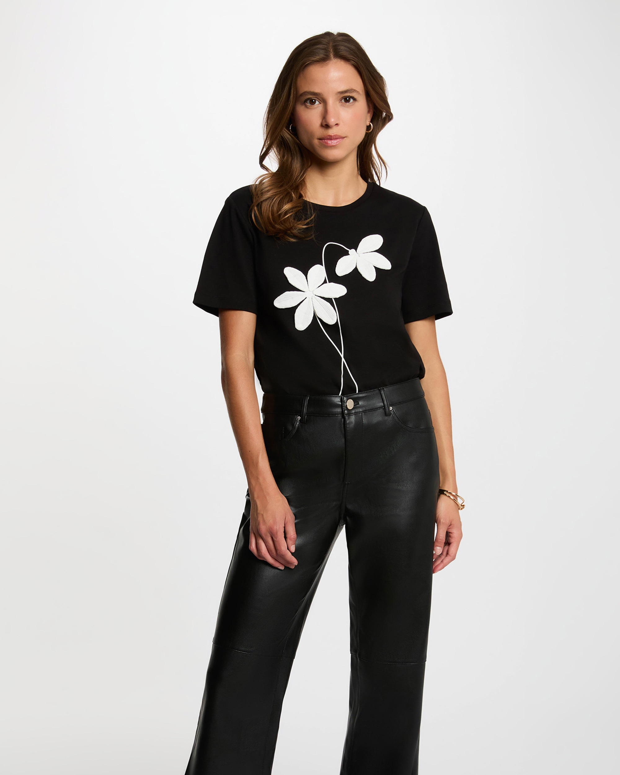 Imagem 0 de T-shirt com Estampado Floral