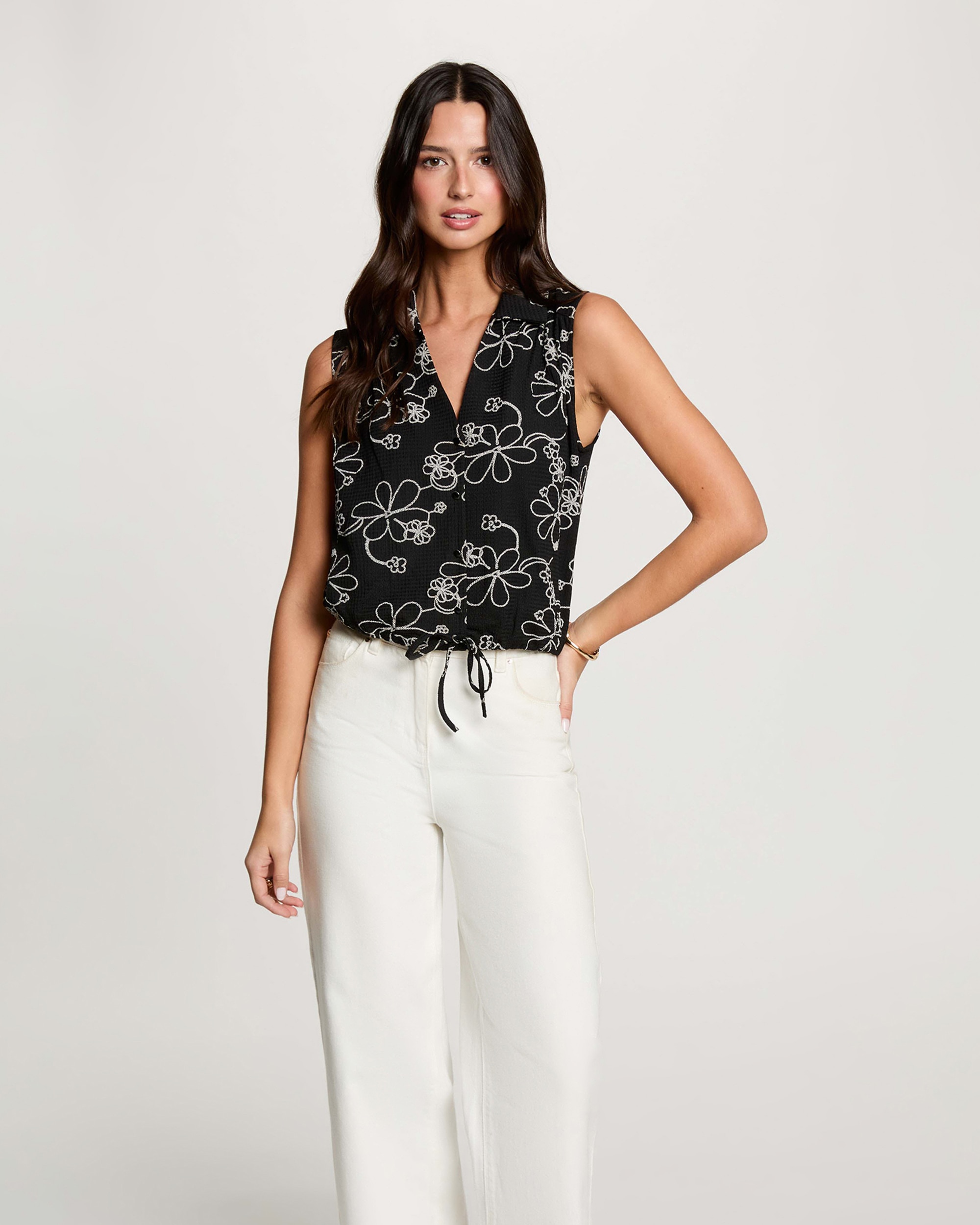 Imagem 0 de T-shirt com Estampado Floral