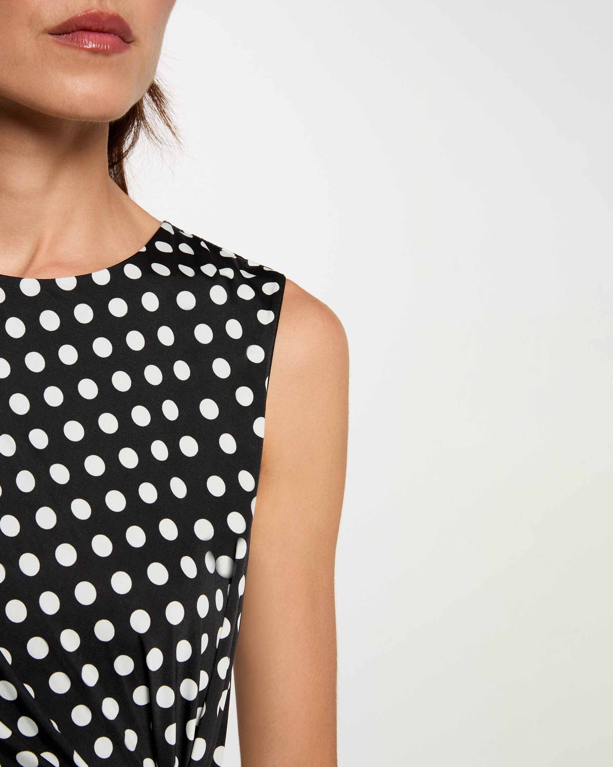 Vestido Comprido com Cintura com Fivela Multicolor-5