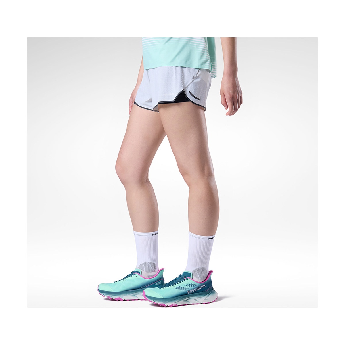 Short W Sapa 2in1 Short 5' Rossignol Branco-3