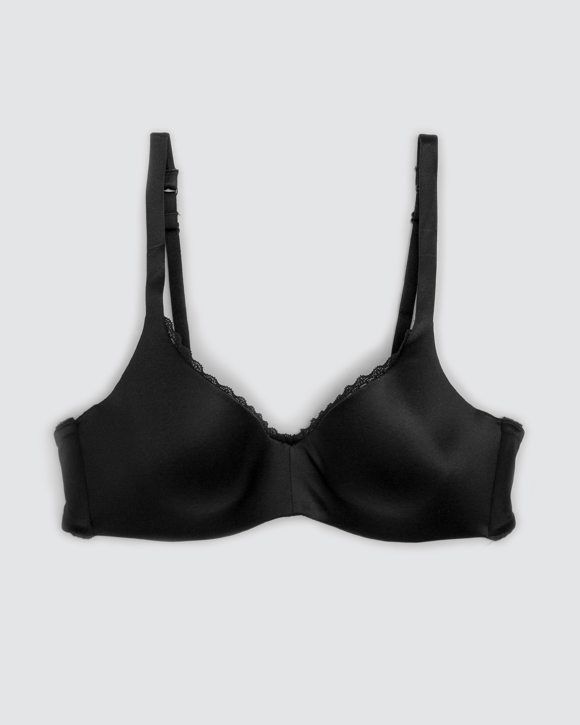 Soutien Invisível 24 Horas Confort com Aros Amovíveis Preto-3