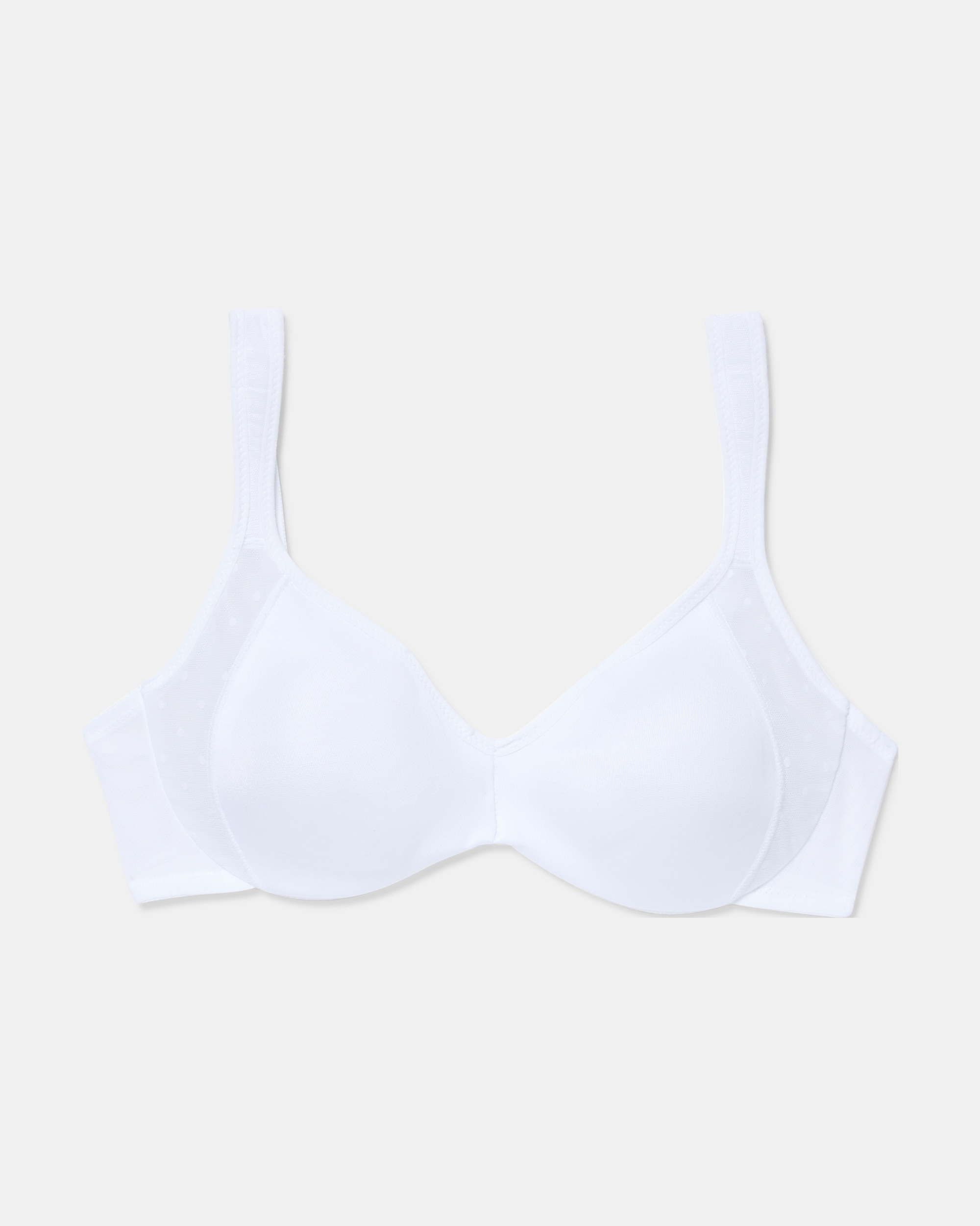 Soutien Redutor Shaping de Microfibra com Aros Branco-4