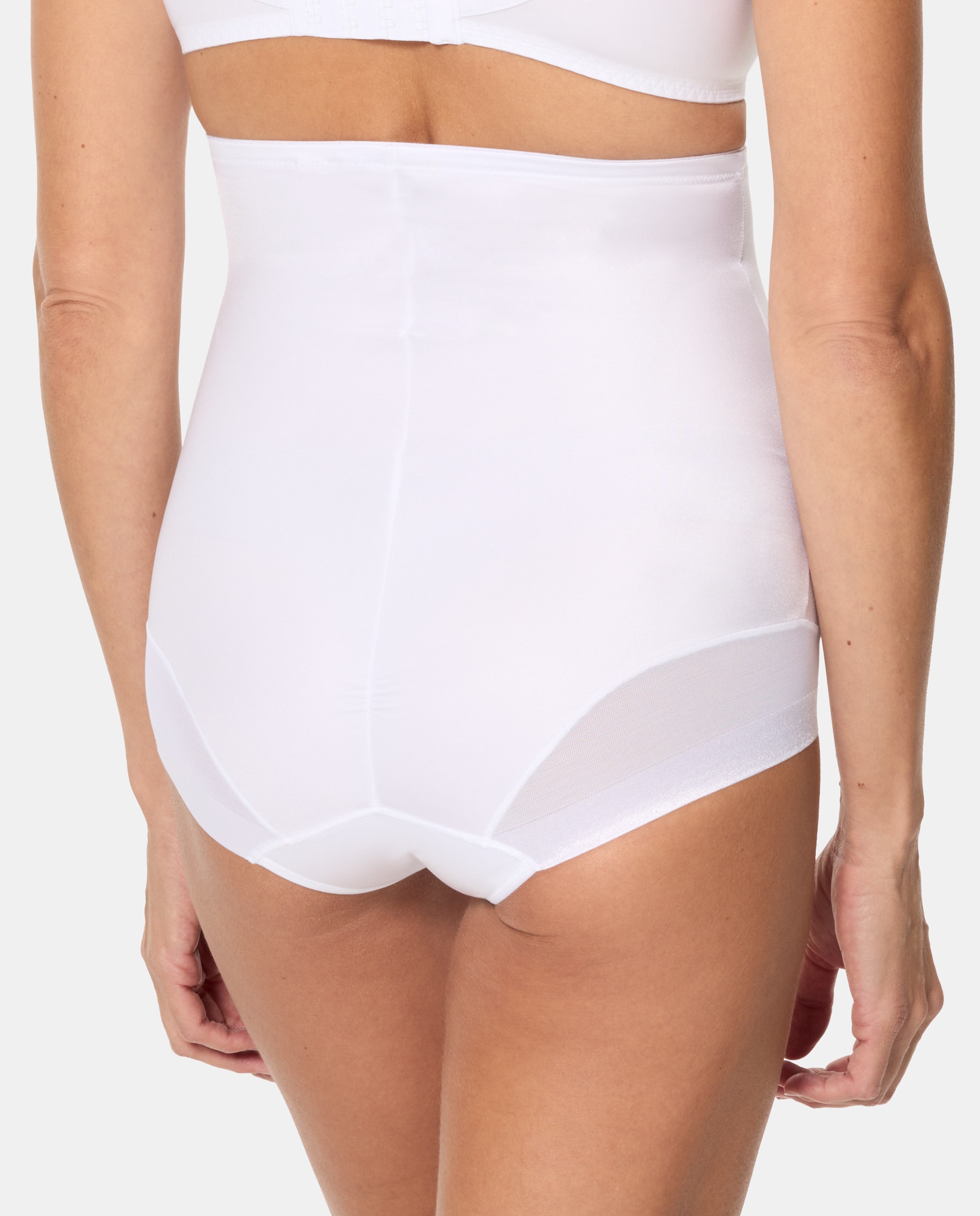 Cinta Corpiño com Detalhes em Tule Branco-2