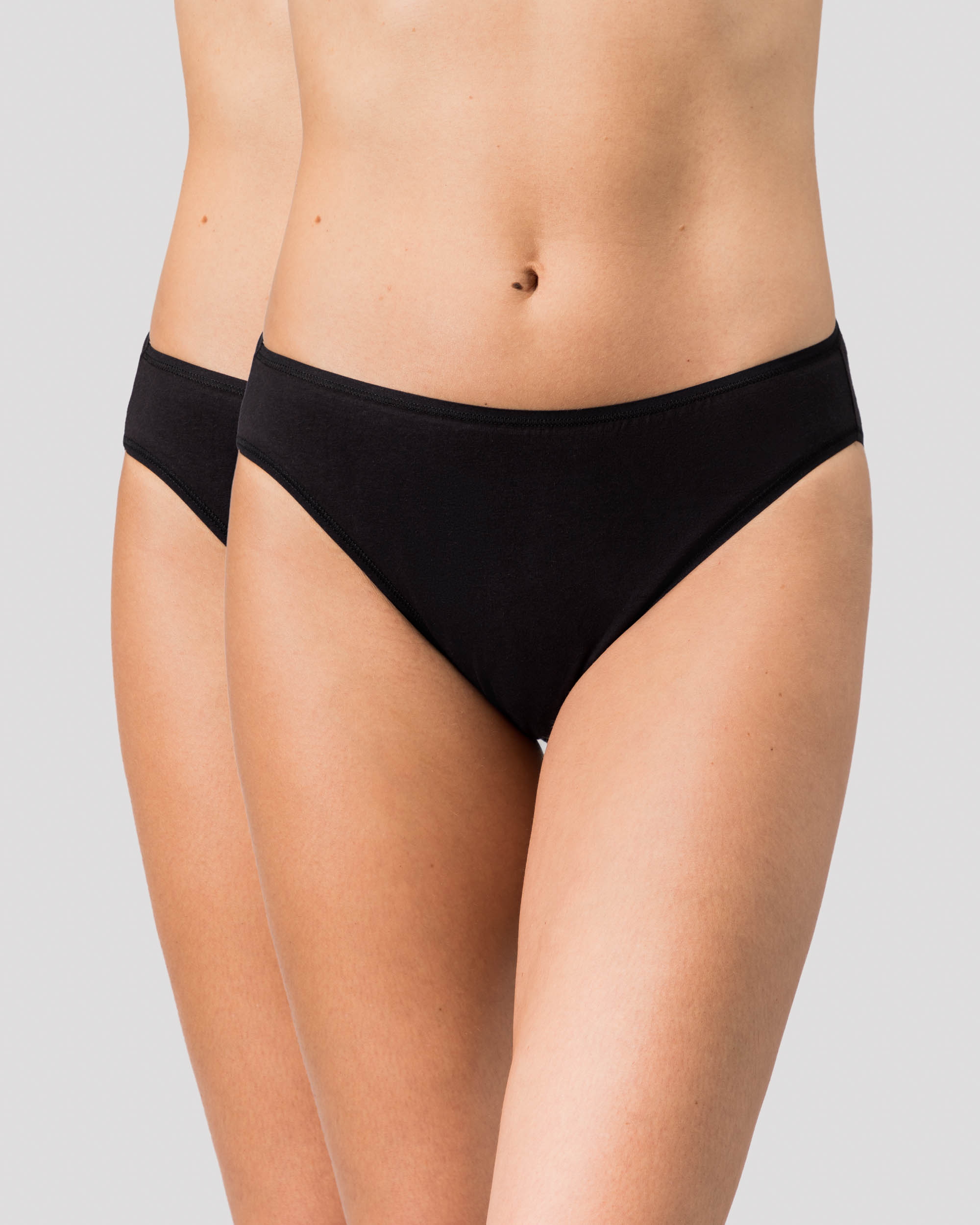 Imagem 0 de Pack de Duas Cuecas Biquíni de Algodão Orgânico