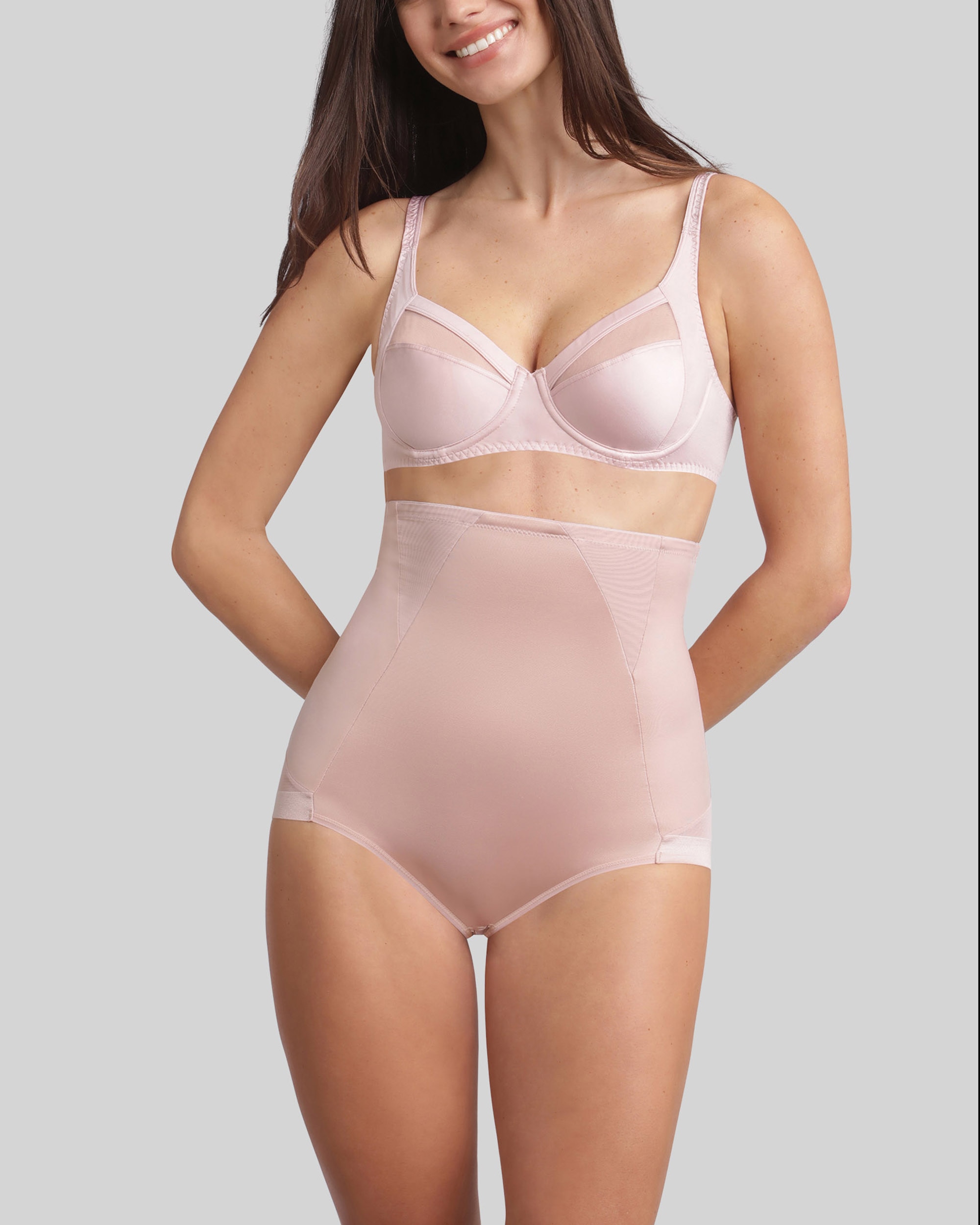 Cinta Corpiño com Detalhes em Tule Rosa-4