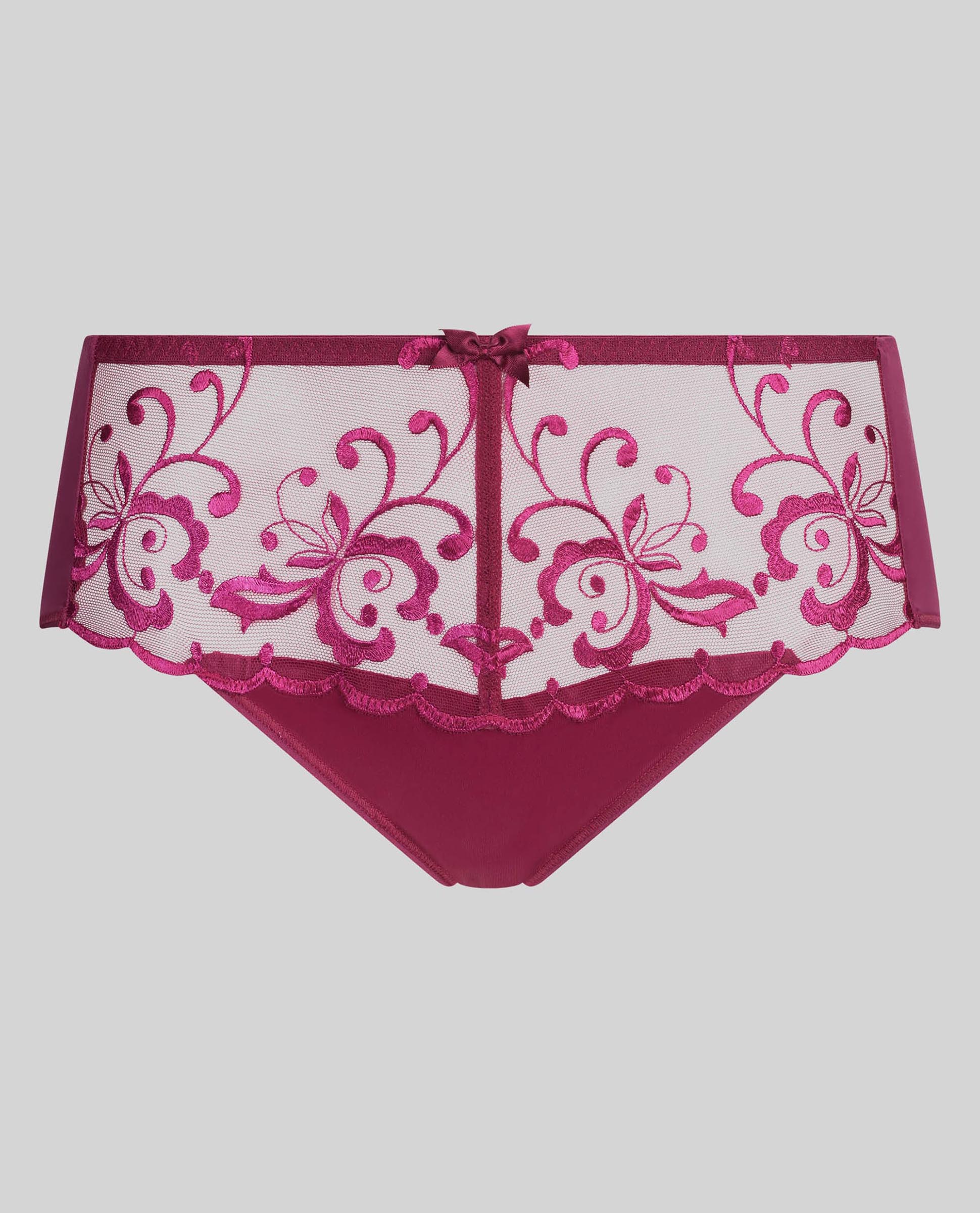 Pack de 3 Cuecas Midi de Algodão Cotton Stretch Rosa-5