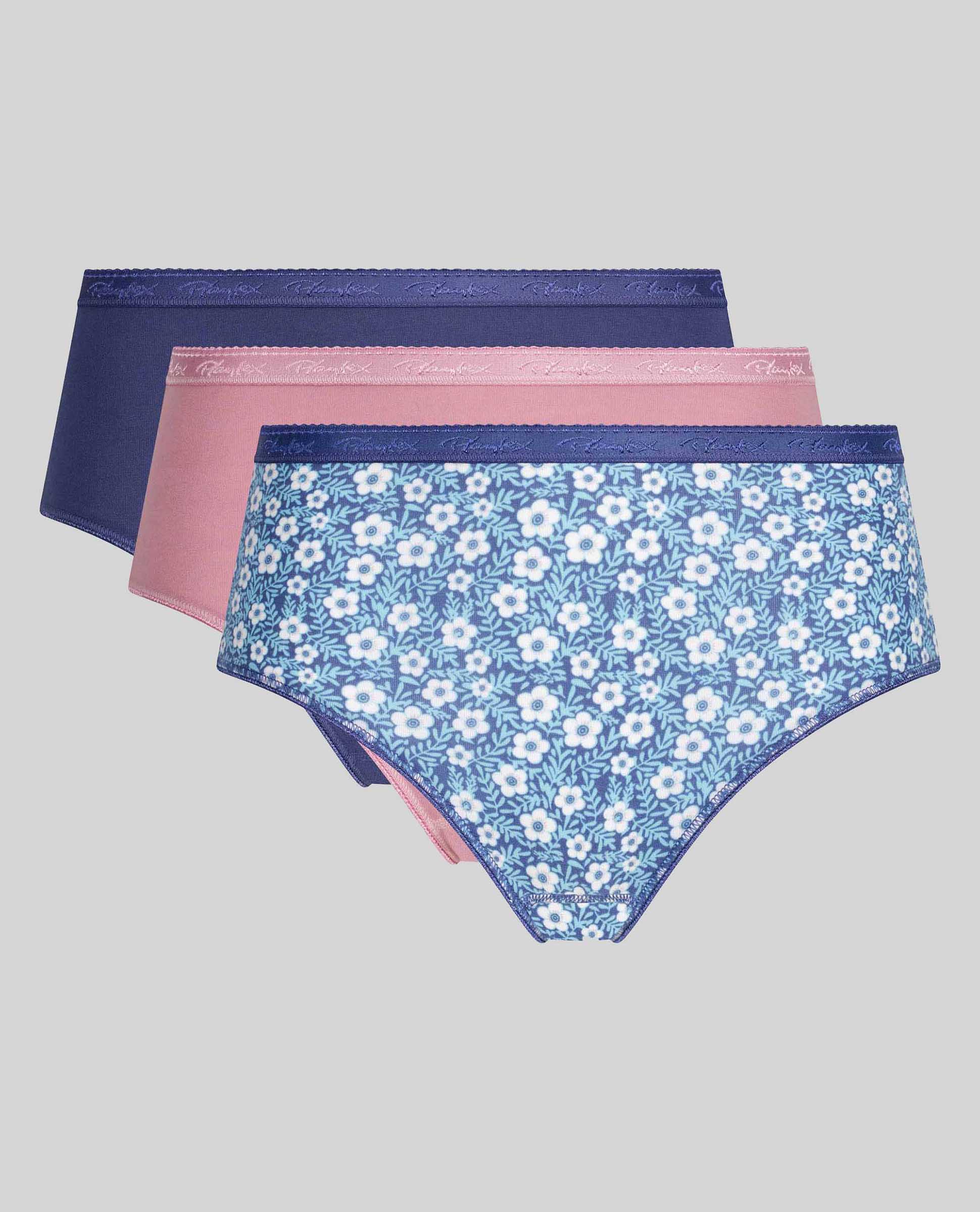 Pack de Três Cuecas Clássicas de Algodão Orgânico Multicolor-5