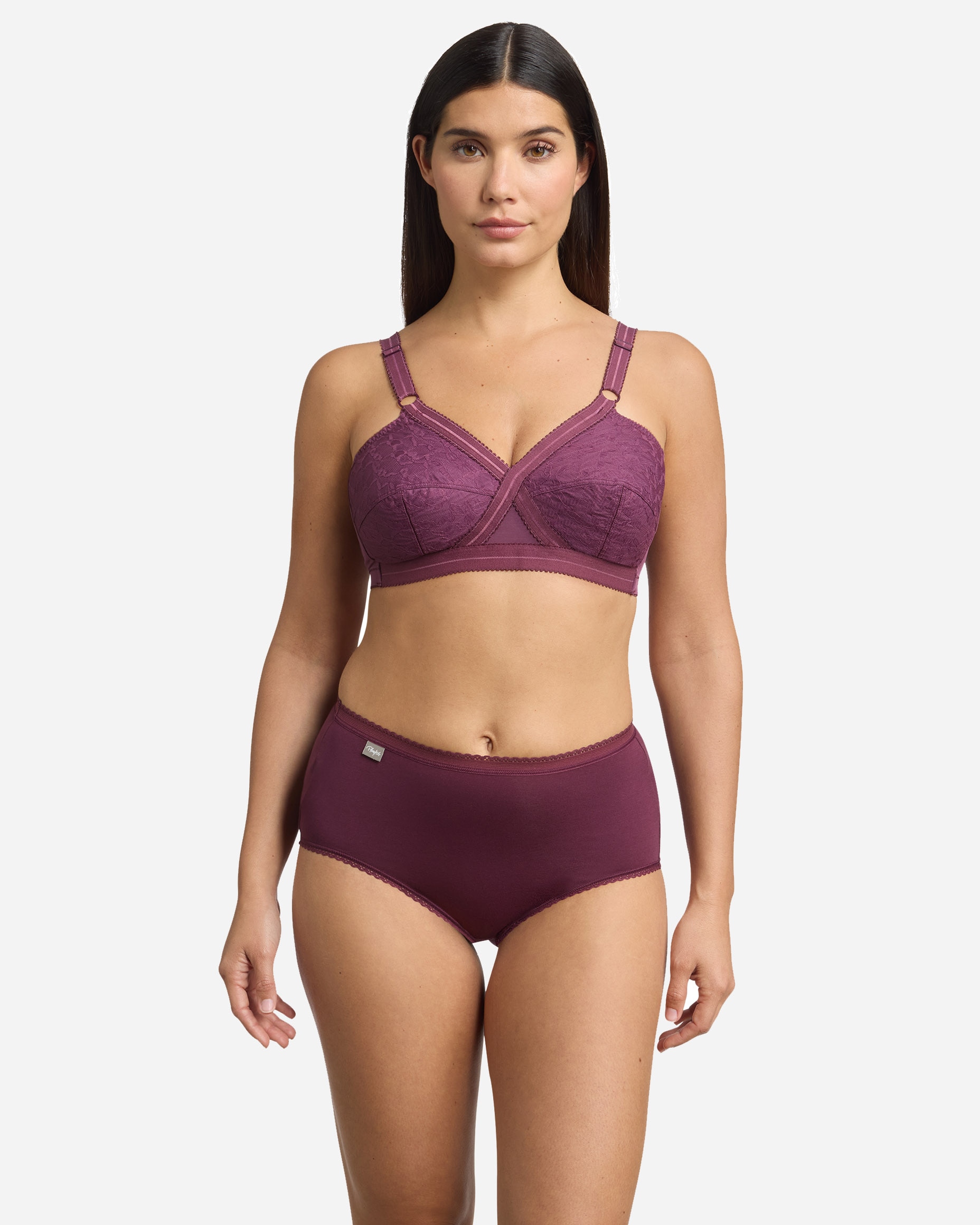 Pack de 3 Cuecas Midi de Algodão Cotton Stretch Multicolor-3