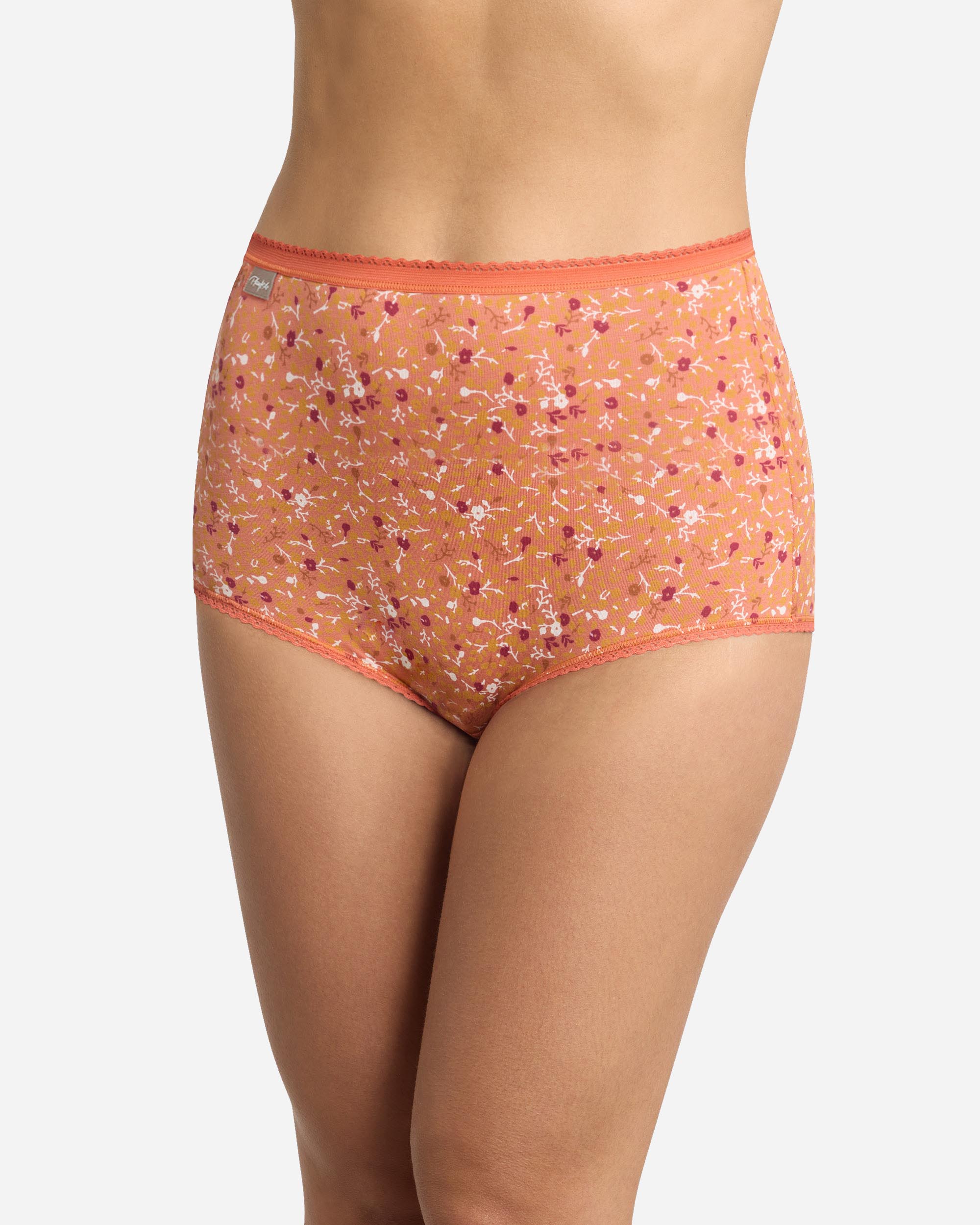 Pack de 3 Cuecas Altas de Algodão Cotton Stretch Multicolor-4