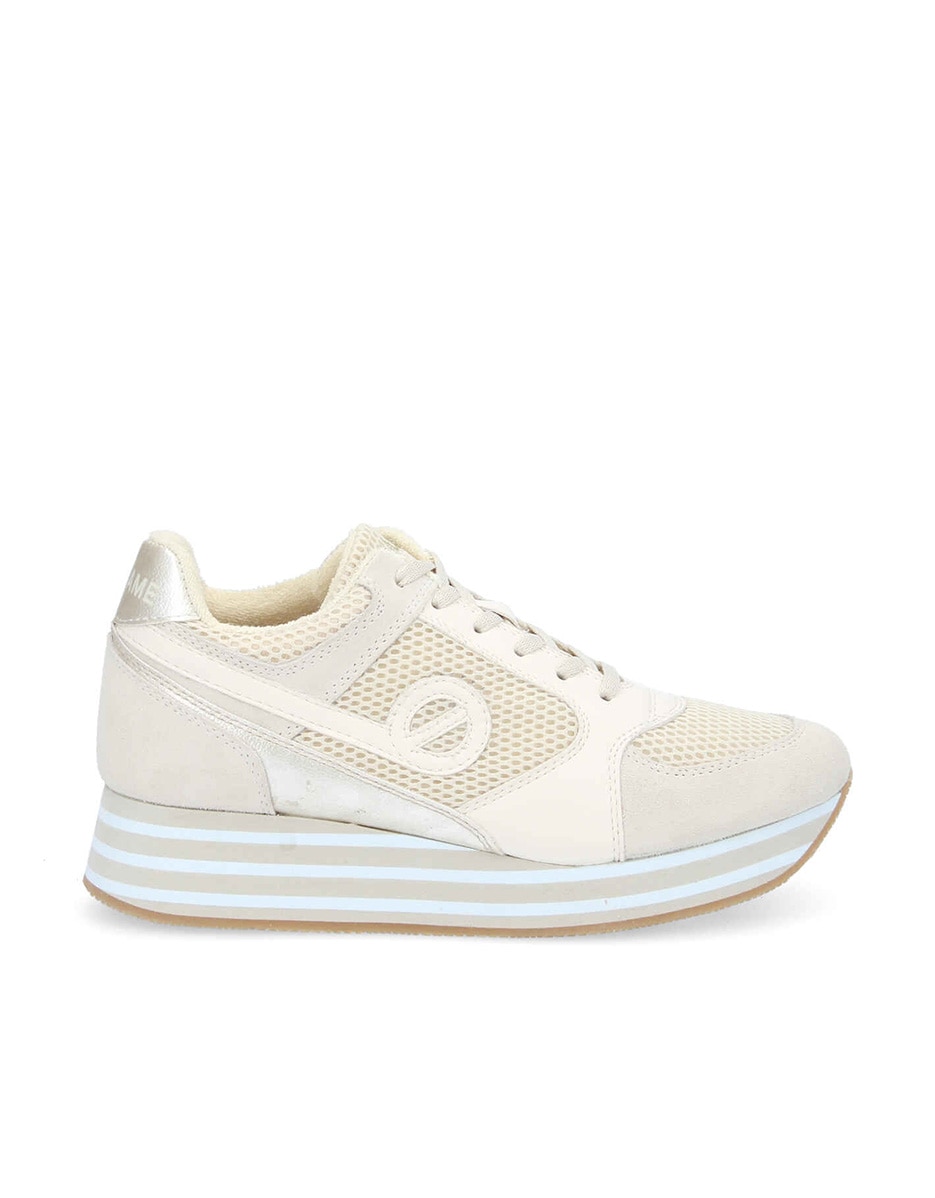 Imagem 0 de Sapatilhas Desportivas em Combinação de Materiais com Sola Bicolor