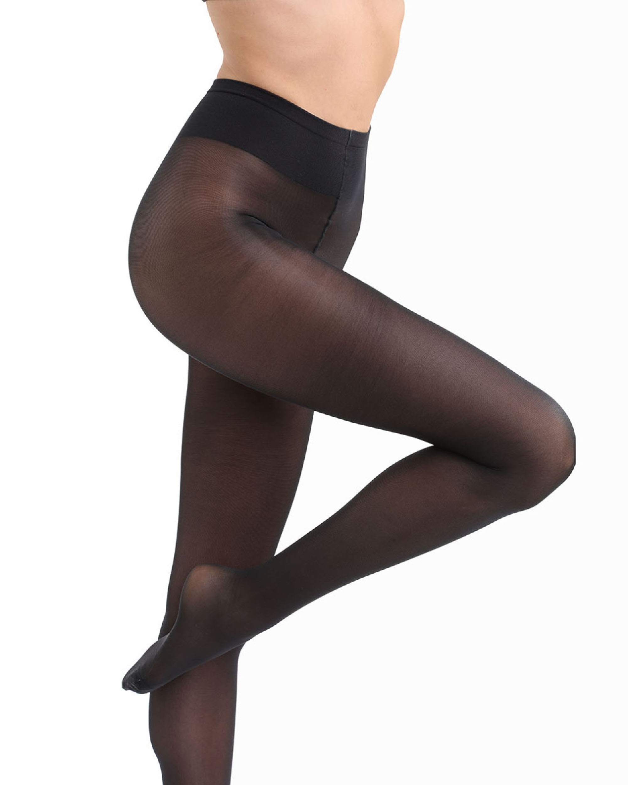 Collants Opacos 40 Deniers Preto mate-3