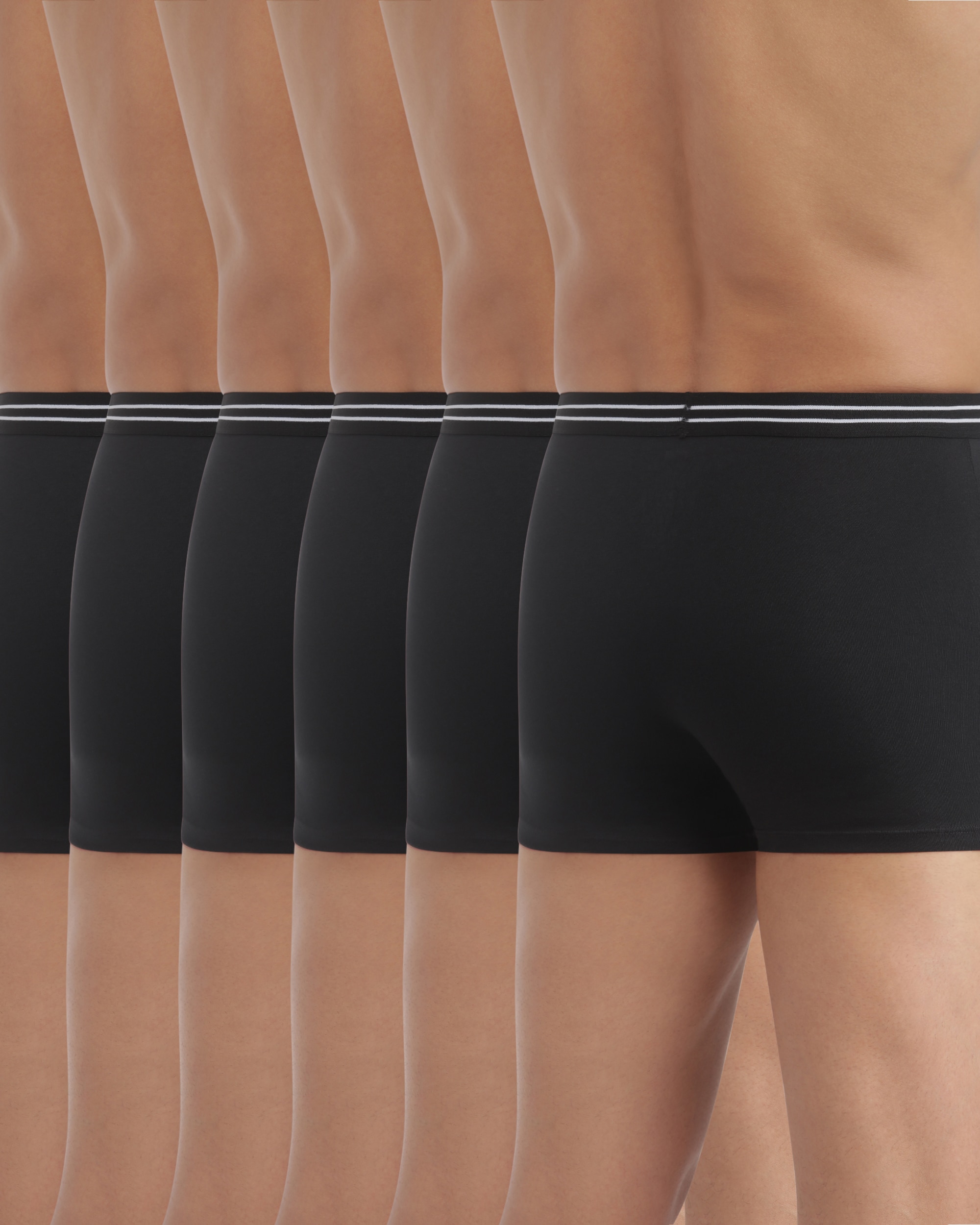 Boxers de Algodão Elástico com Design no Cós Multicolor-2