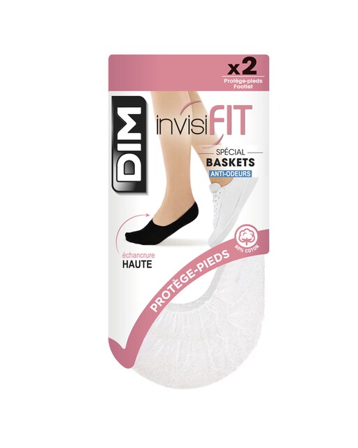 Imagem 0 de Pack de 2 Meias Invisíveis para Sapatos de Atacadores ou Desportivos