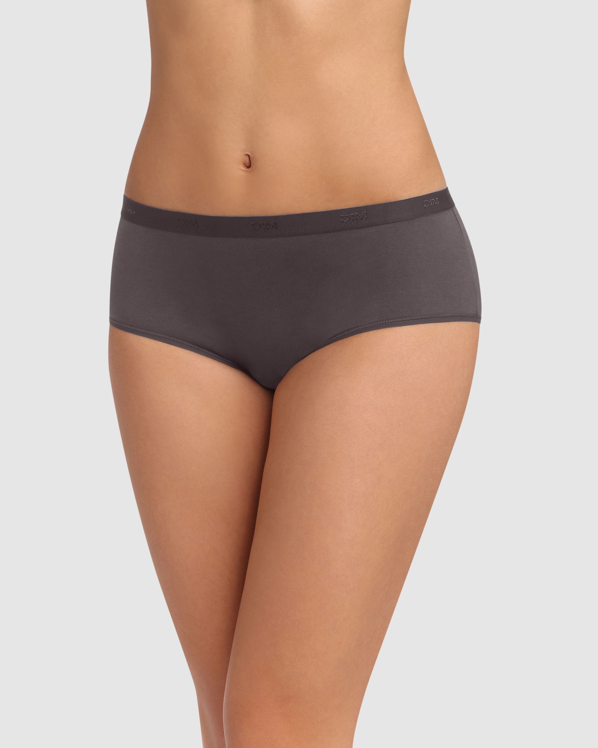 Pack de 3 Culottes de Algodão Elástico em Várias Cores Multicolor-1