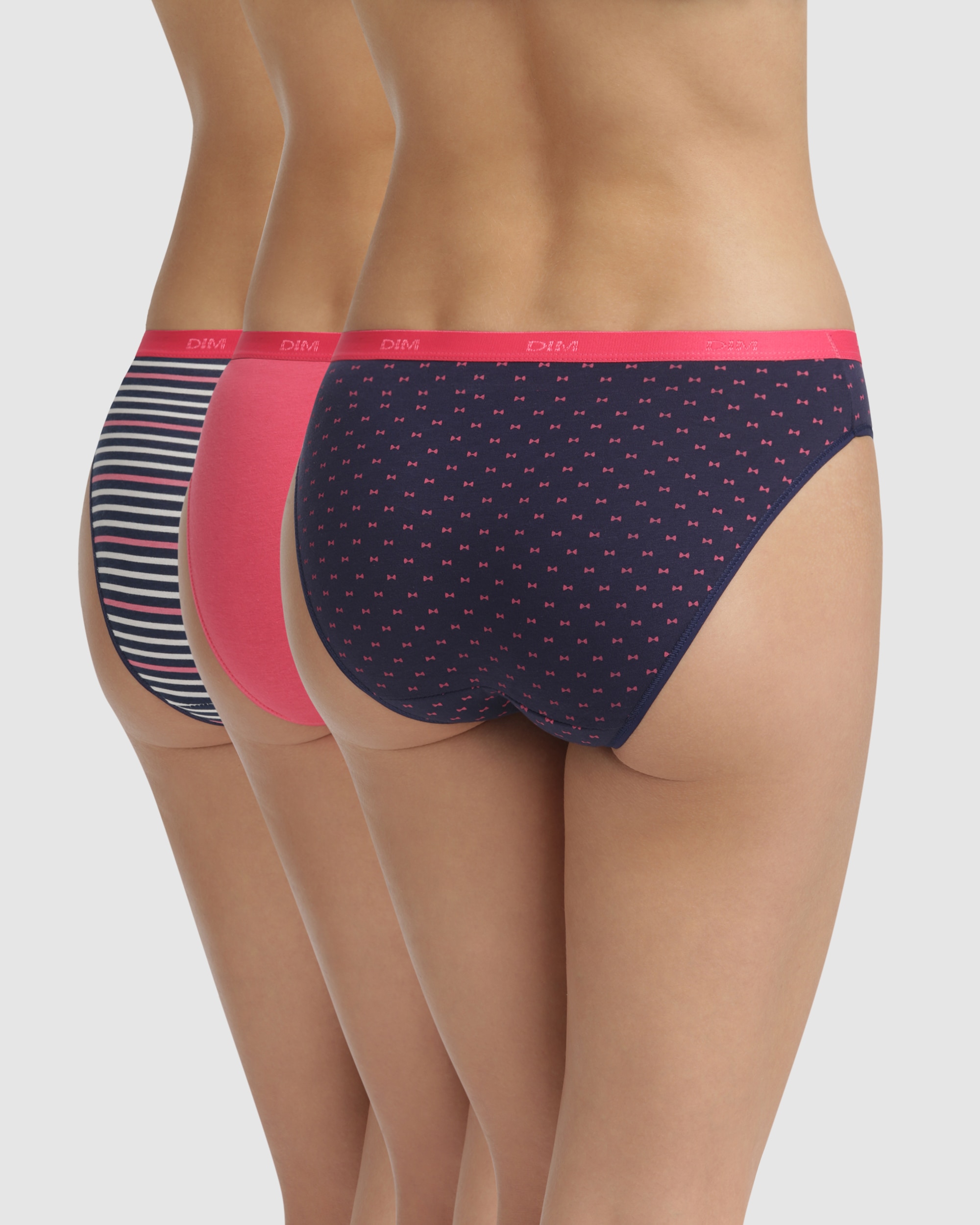 Pack de 3 Cuecas de Algodão Elástico Estampadas Multicolor-2