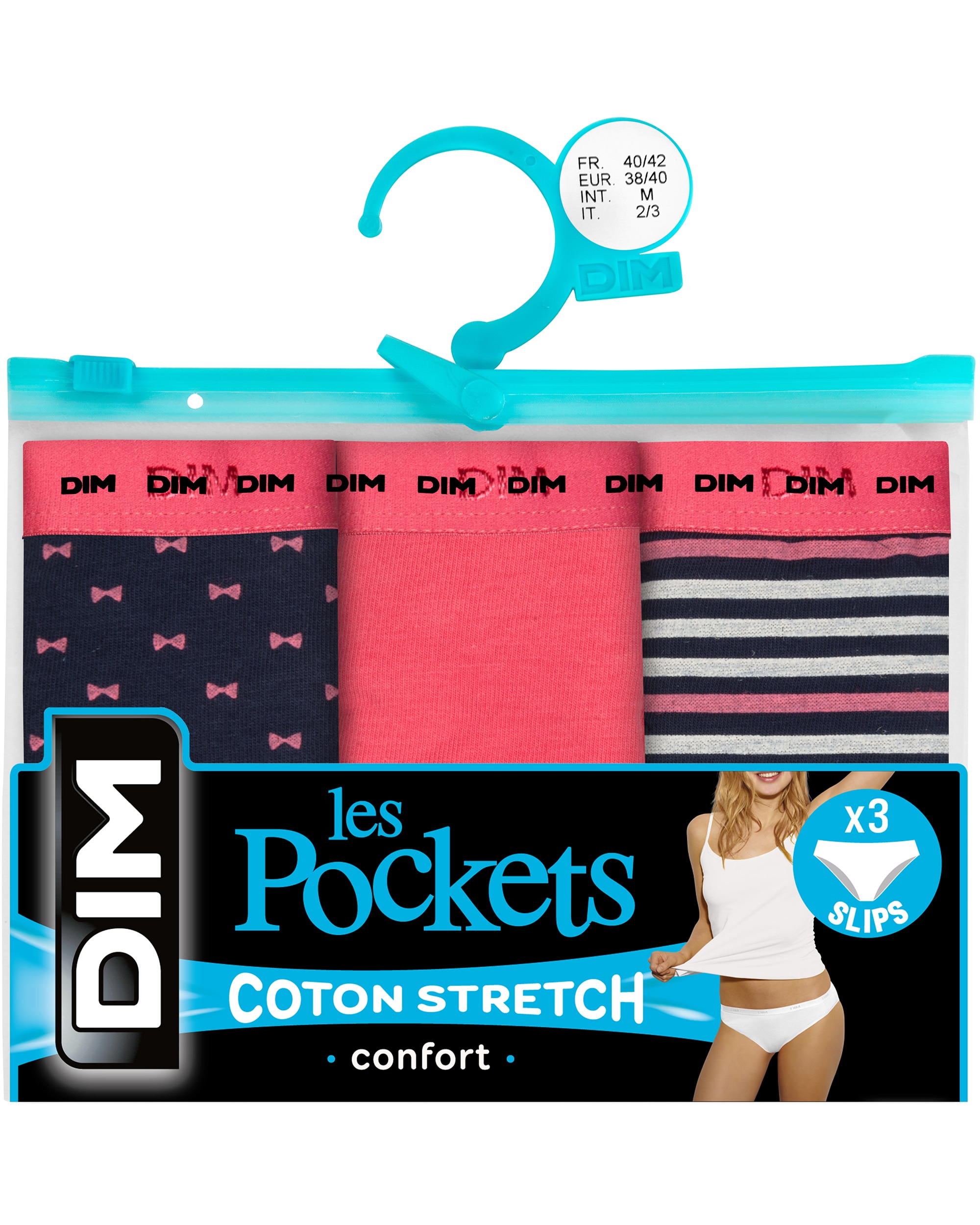 Pack de 3 Cuecas de Algodão Elástico Estampadas Multicolor-4