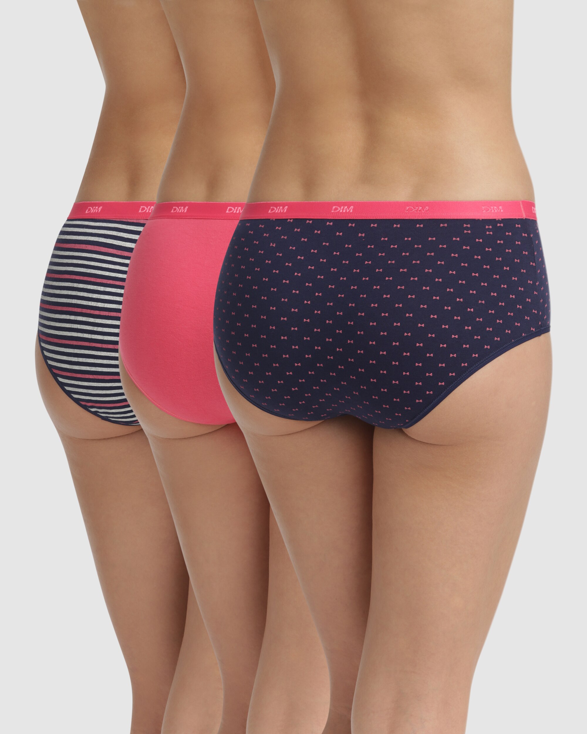 Pack de 3 Cuecas de Algodão Elástico Estampadas Multicolor-2