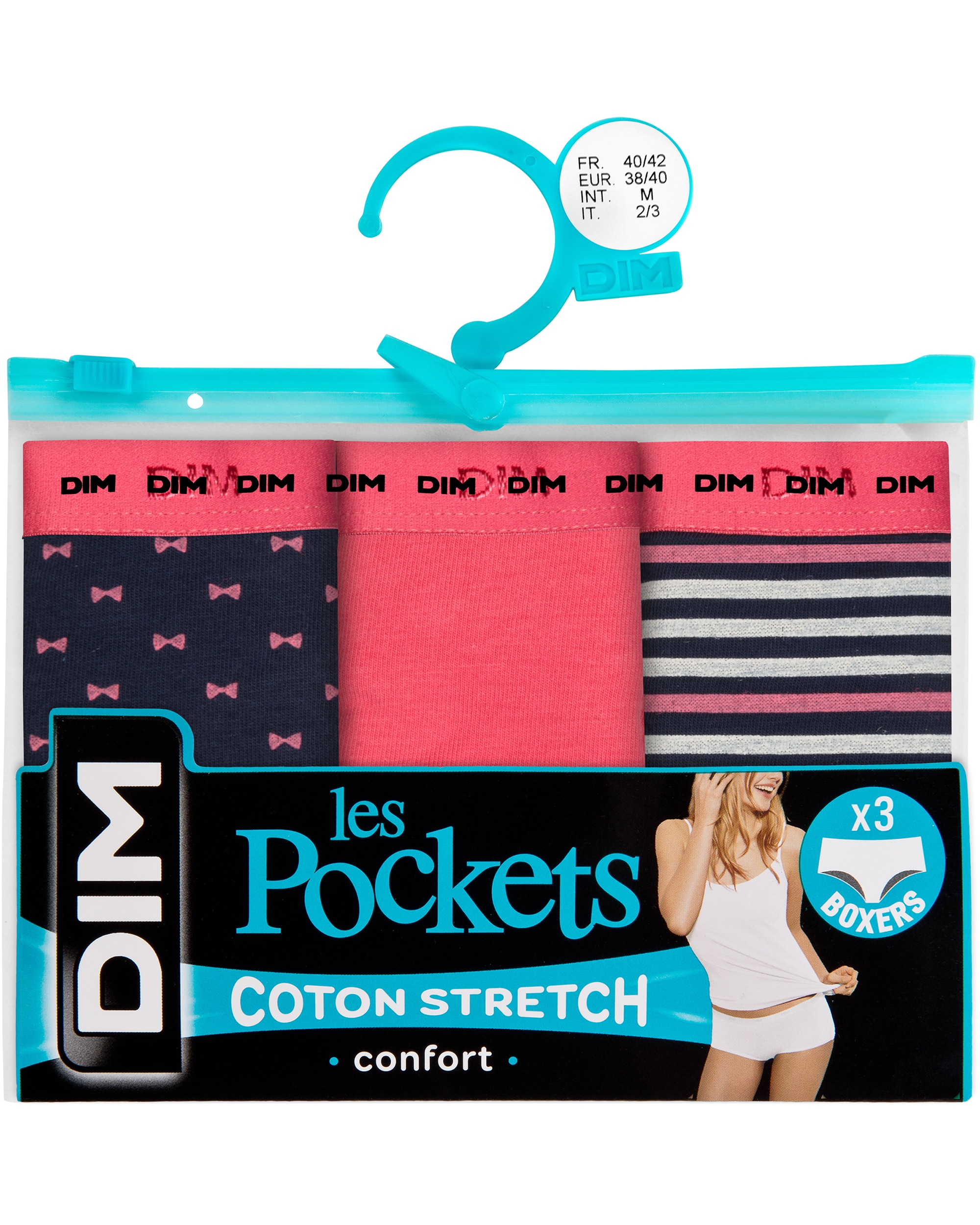 Pack de 3 Cuecas de Algodão Elástico Estampadas Multicolor-4