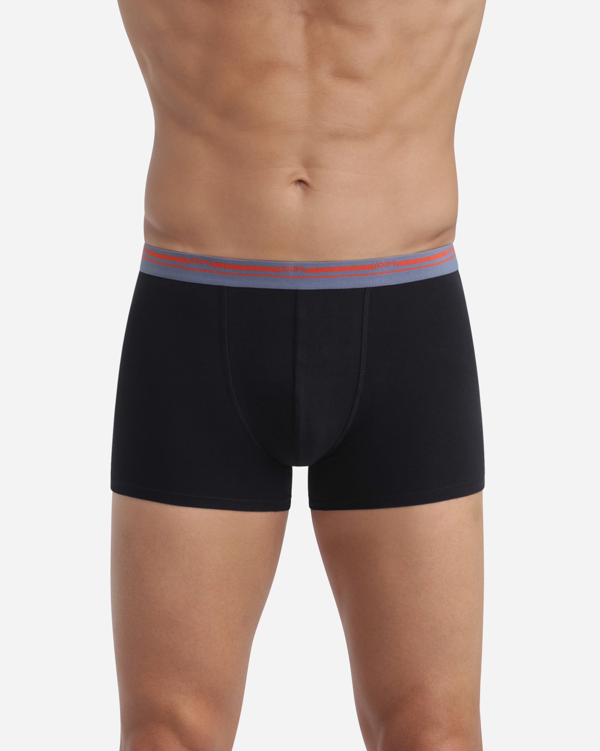 Pack de Dois Boxers Algodão Elástico Básico e Confortável Dim Classic Colors Multicolor-3
