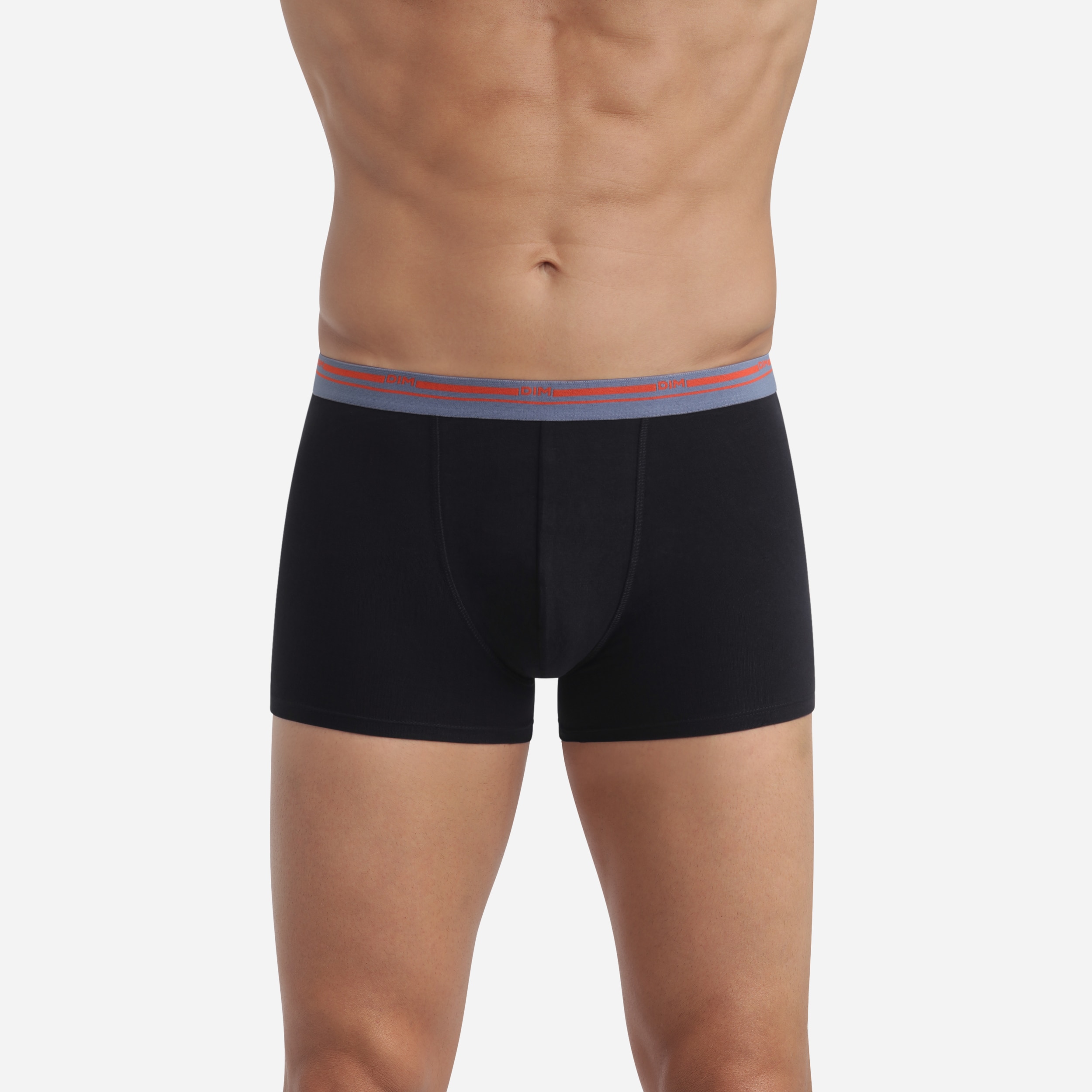 Pack de Dois Boxers de Algodão Elástico em Preto com Cintura Estampada Preto-4