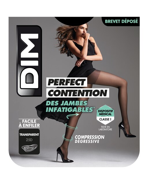 Imagem 0 de Collants de Compressão Perfect Contention Transparentes para Pernas Cansadas