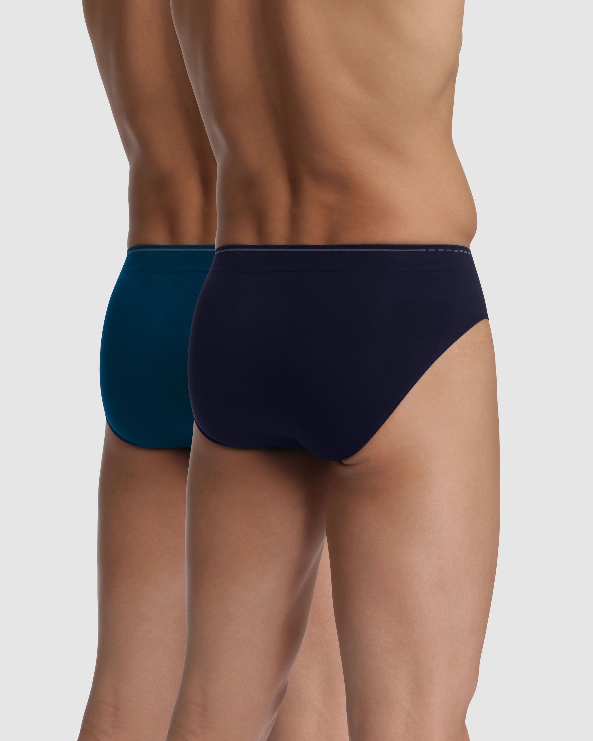 Pack de Dois Slips em Azul Multicolor-2