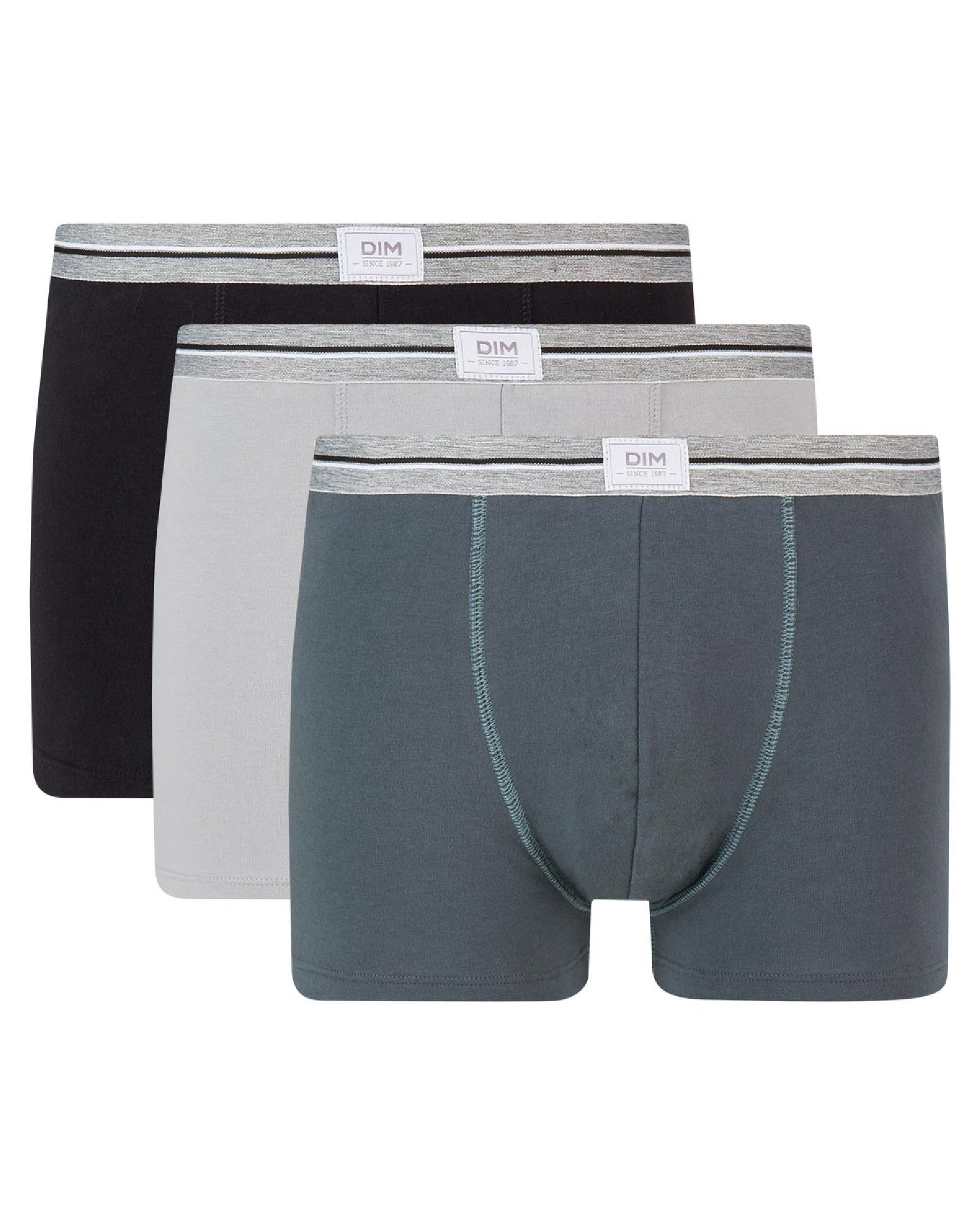 Pack de Três Boxers de Malha em Vários Tons Multicolor-3
