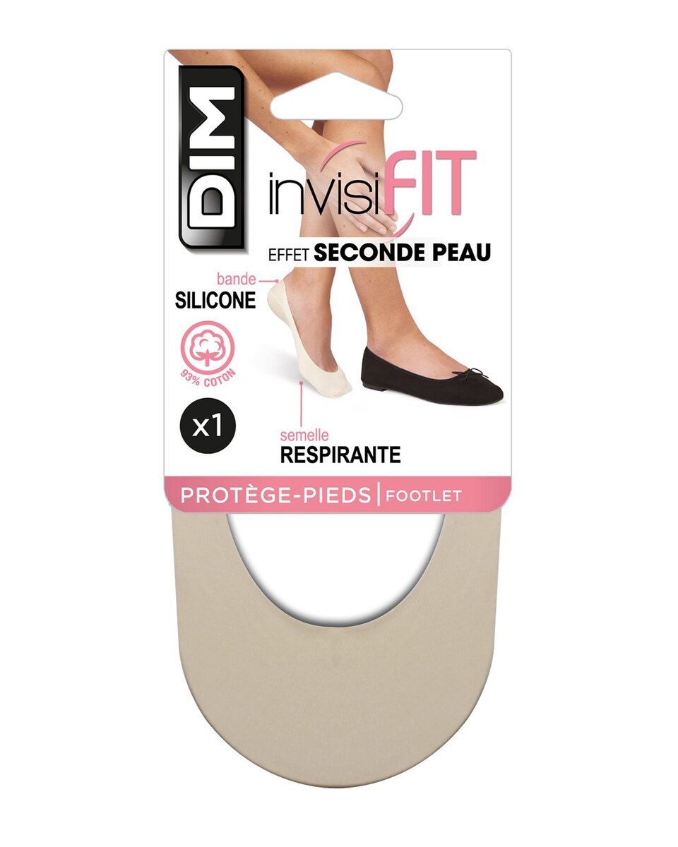 Protege Pés Ultra Opaque Natural-3