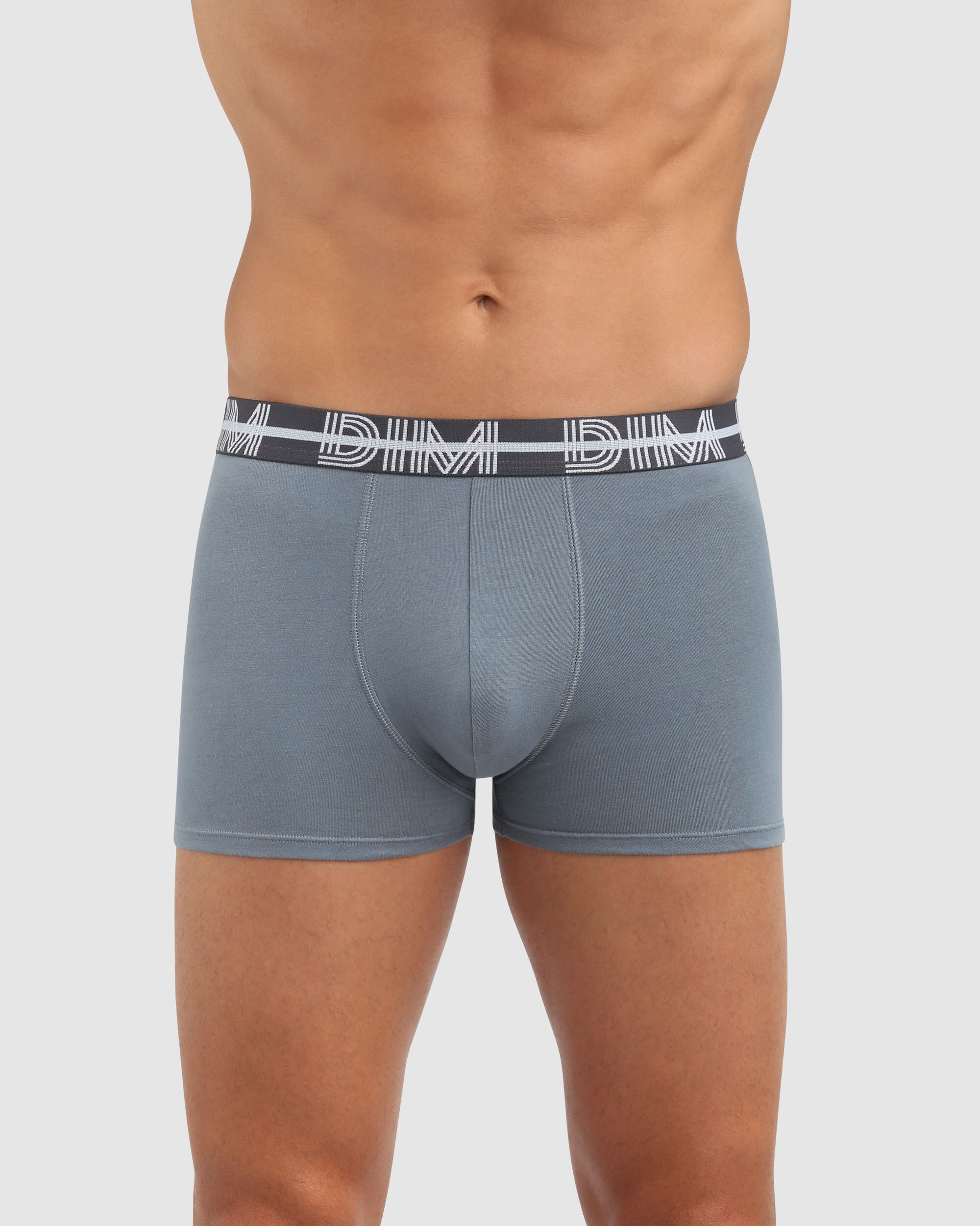 Pack de Três Boxers de Malha em Vários Tons Multicolor-3