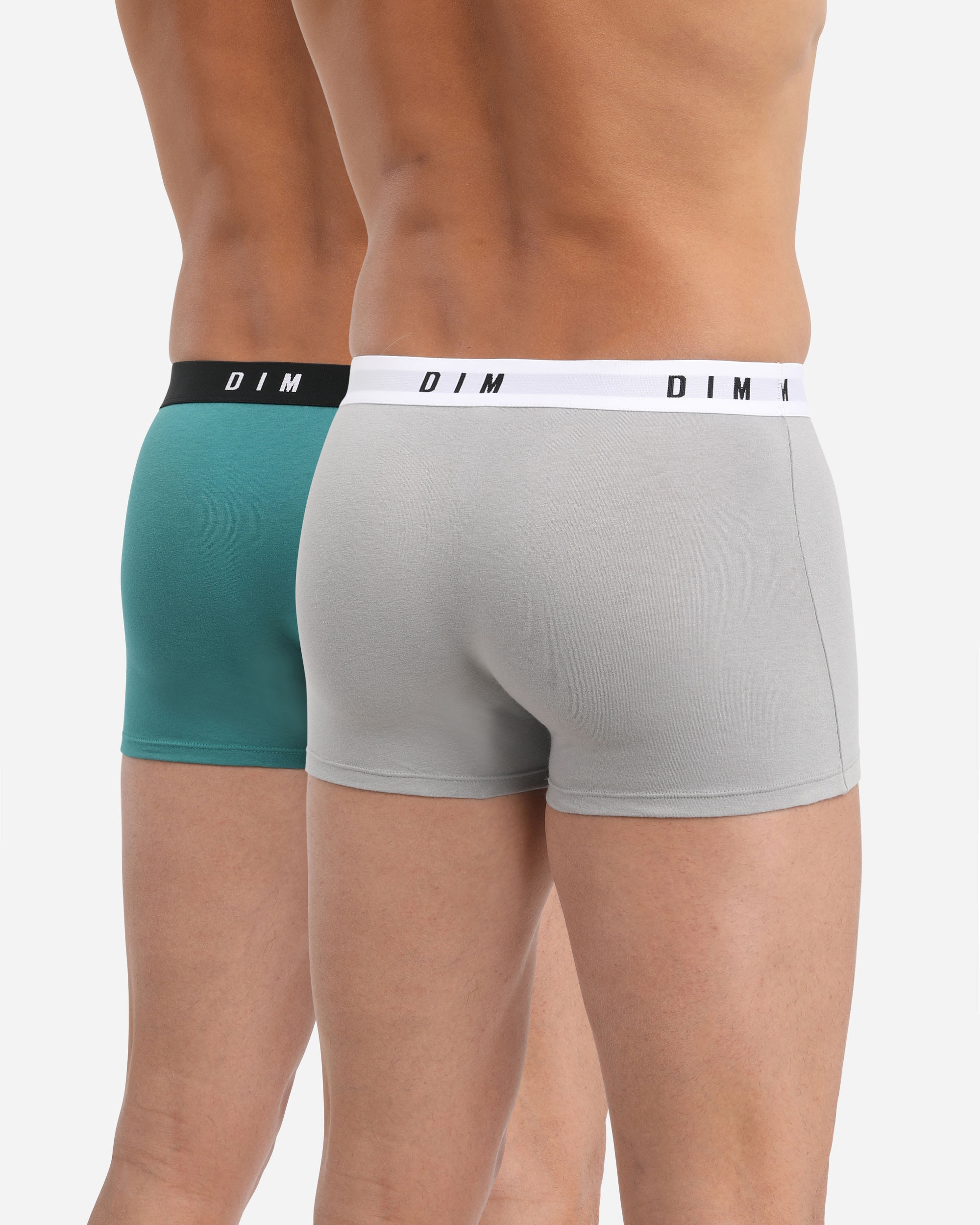 Pack de Dois Boxers de Malha em Várias Cores Multicolor-2