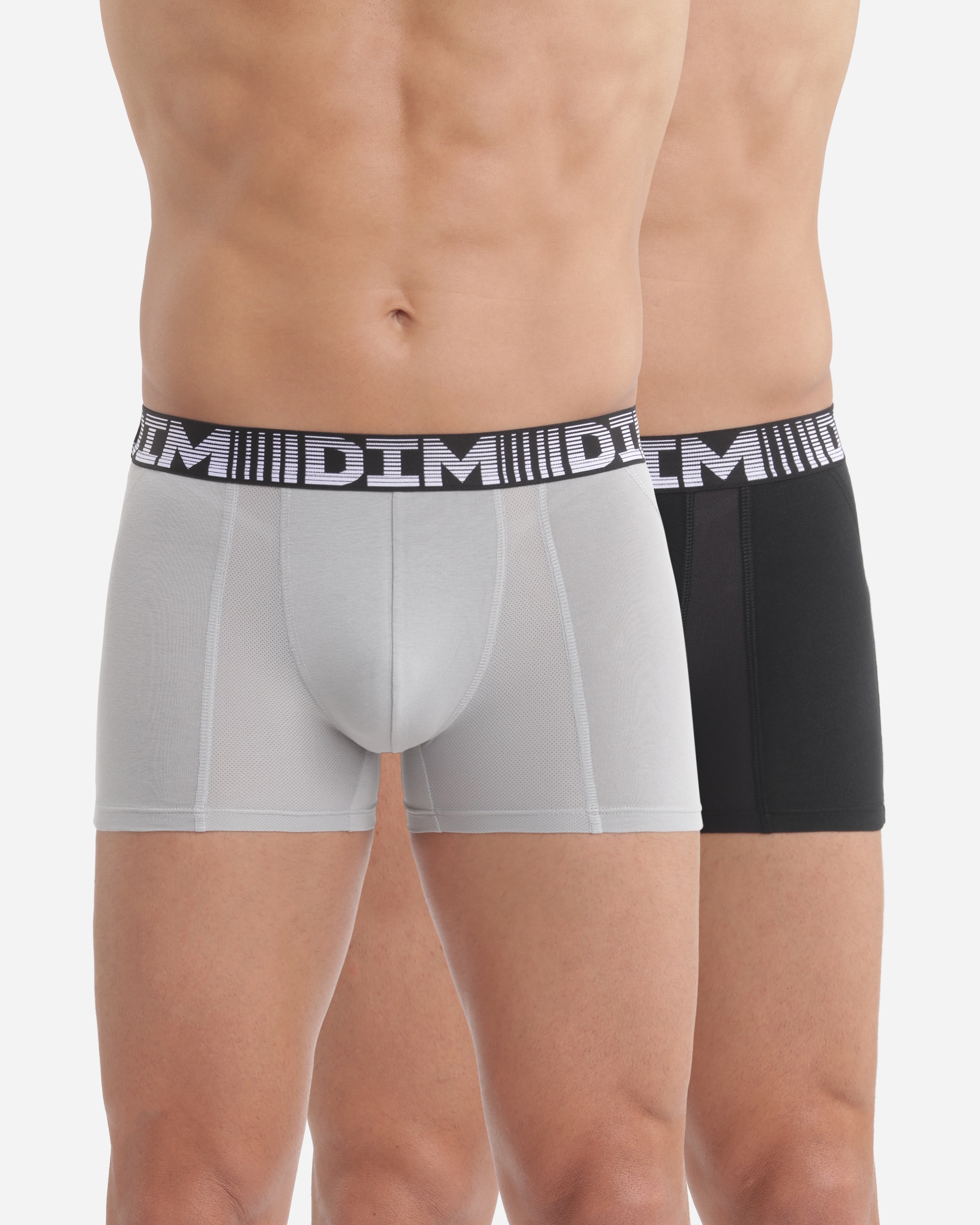 Pack de Dois Boxers Transpirável Desporto Dim 3d Flex Air Multicolor-4