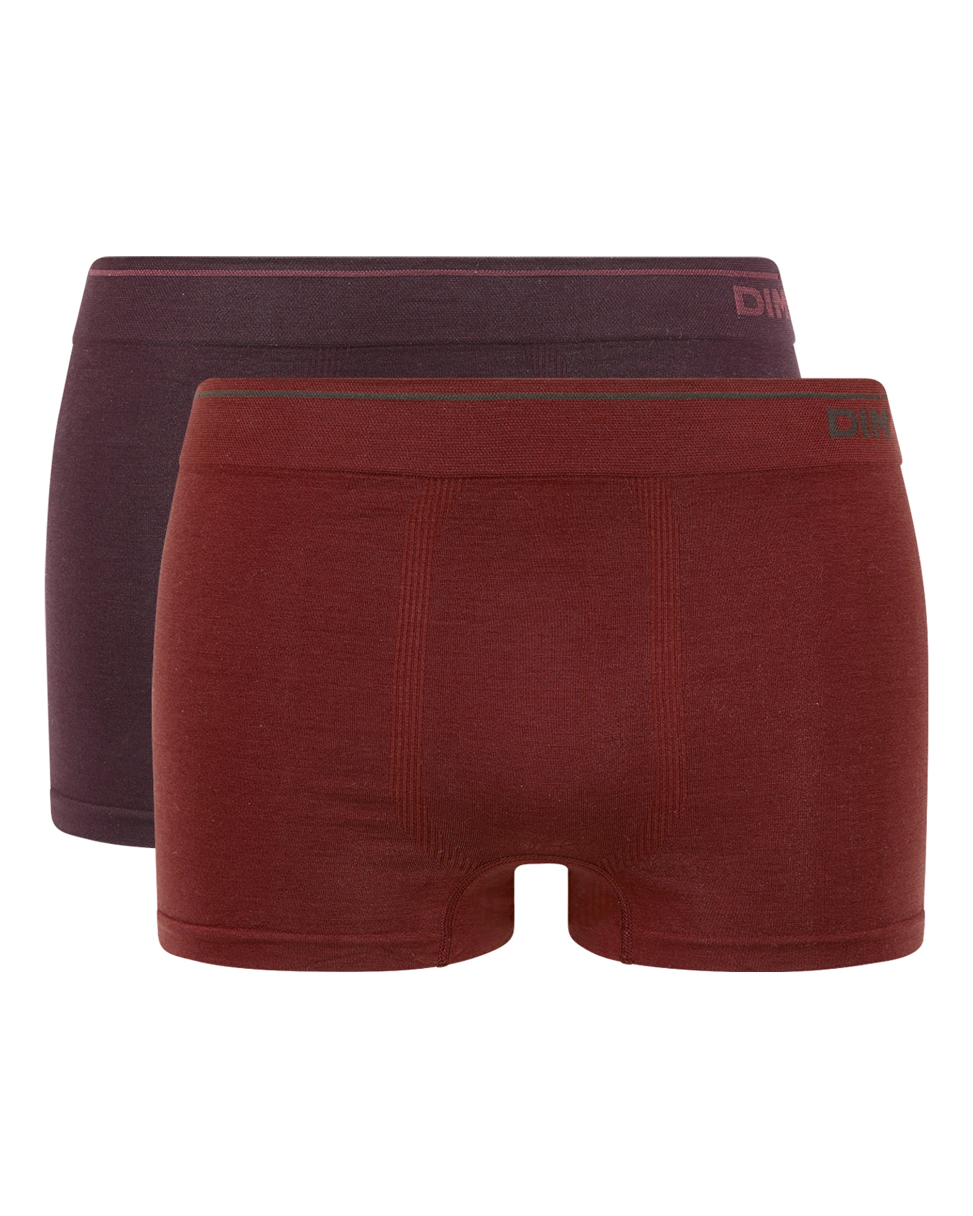 Pack de Dois Boxers de Malha sem Costuras em Azul Azul-1