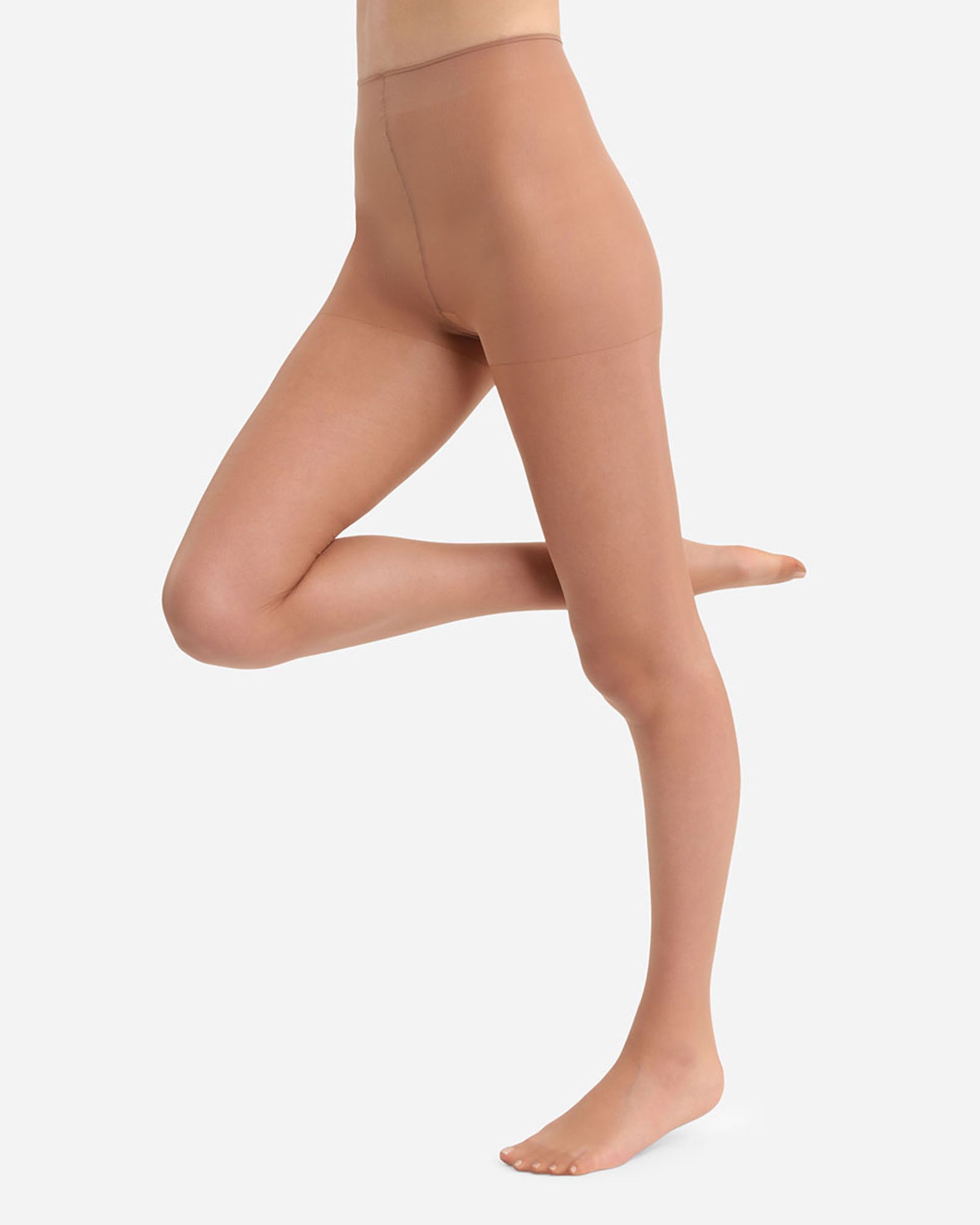 Imagem 0 de Collants Transparentes com Demarcação de Efeito Natural