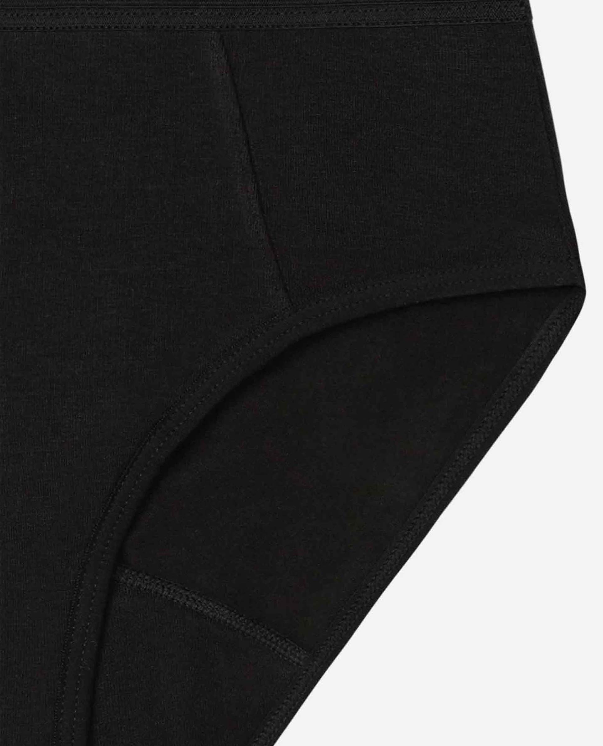 Cueca Menstrual Fluxo Moderado Dim Protect para Crianças Preto-3