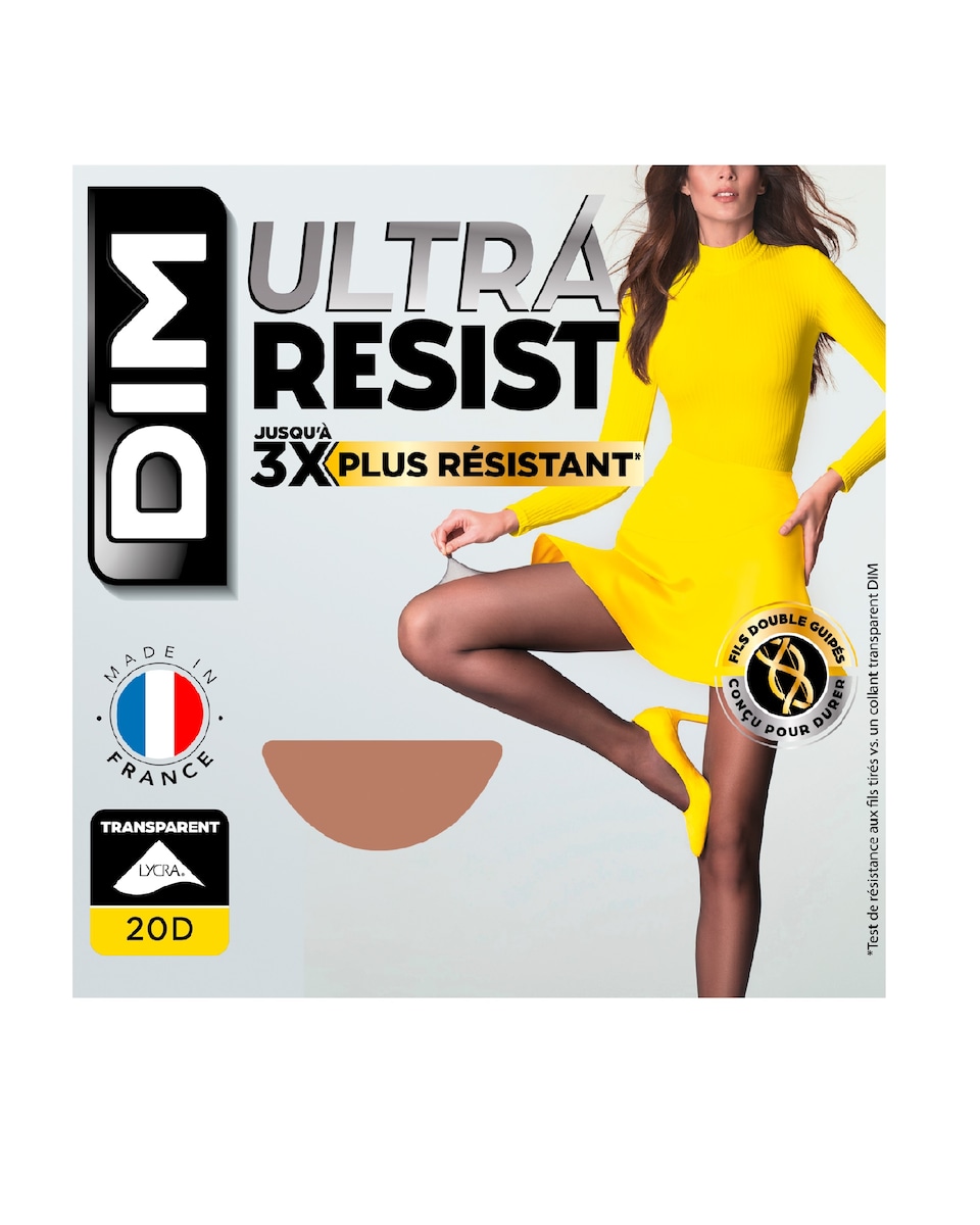 Collant Transparente Resistente 20 Deniers Natural-1