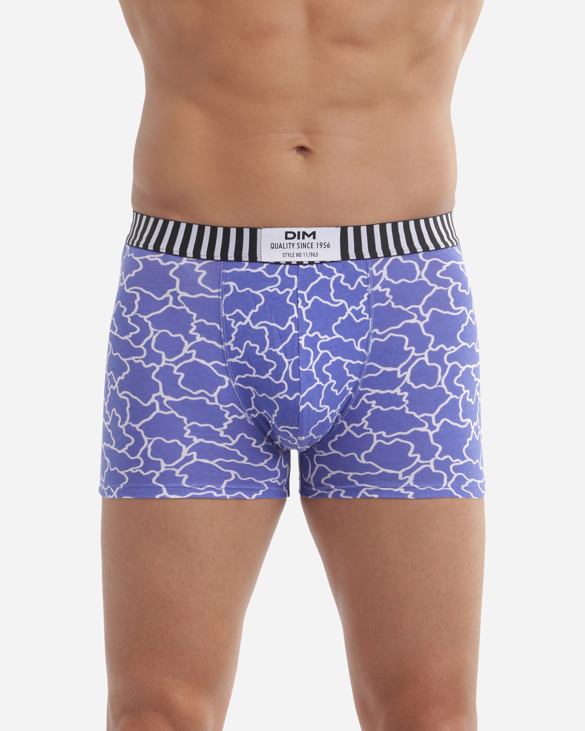 Pack de Três Boxers de Algodão Elástico com Estampados Variados e Várias Cores Multicolor-2