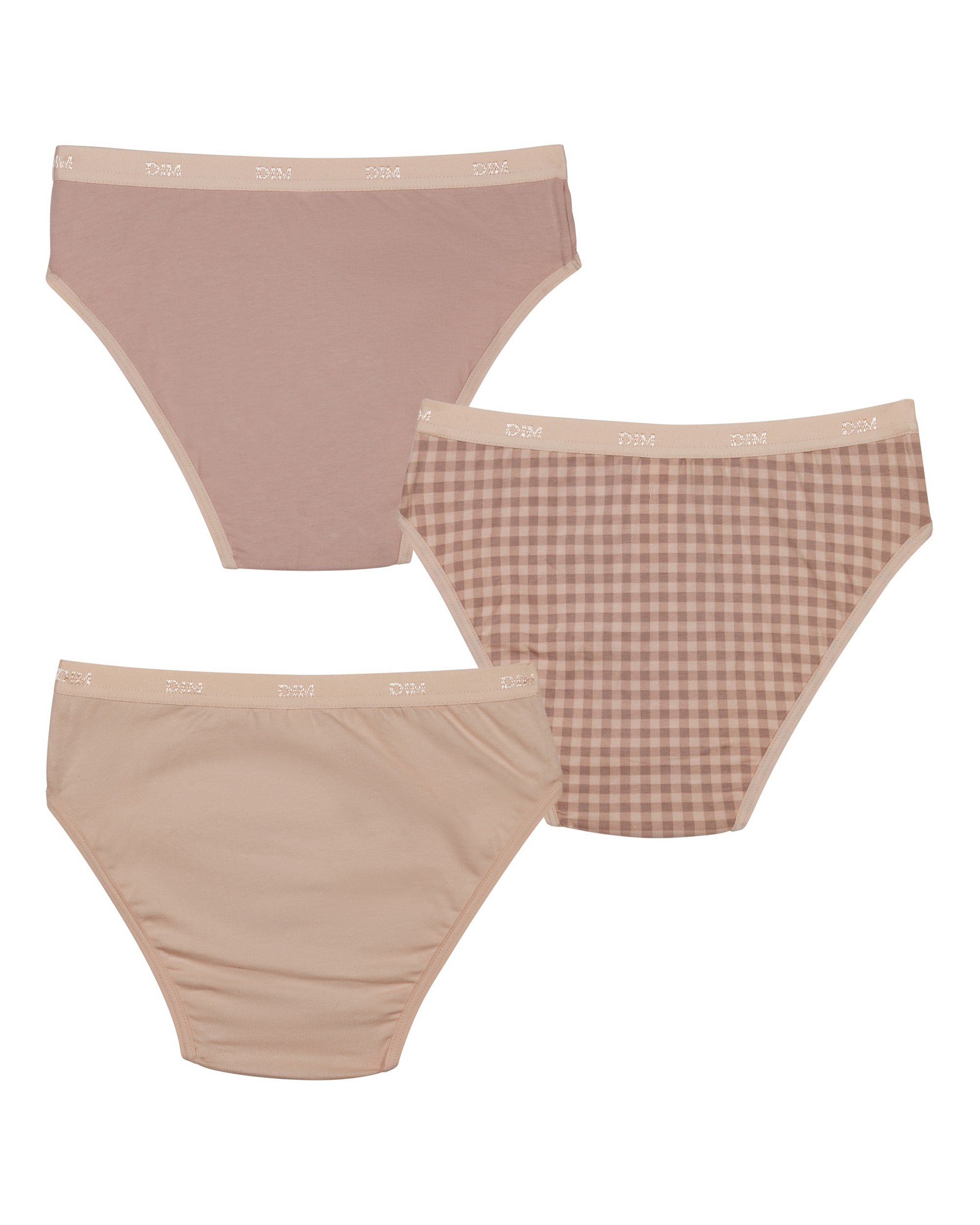 Pack de 3 Cuecas Infantil Estampadas Dim Malva-2
