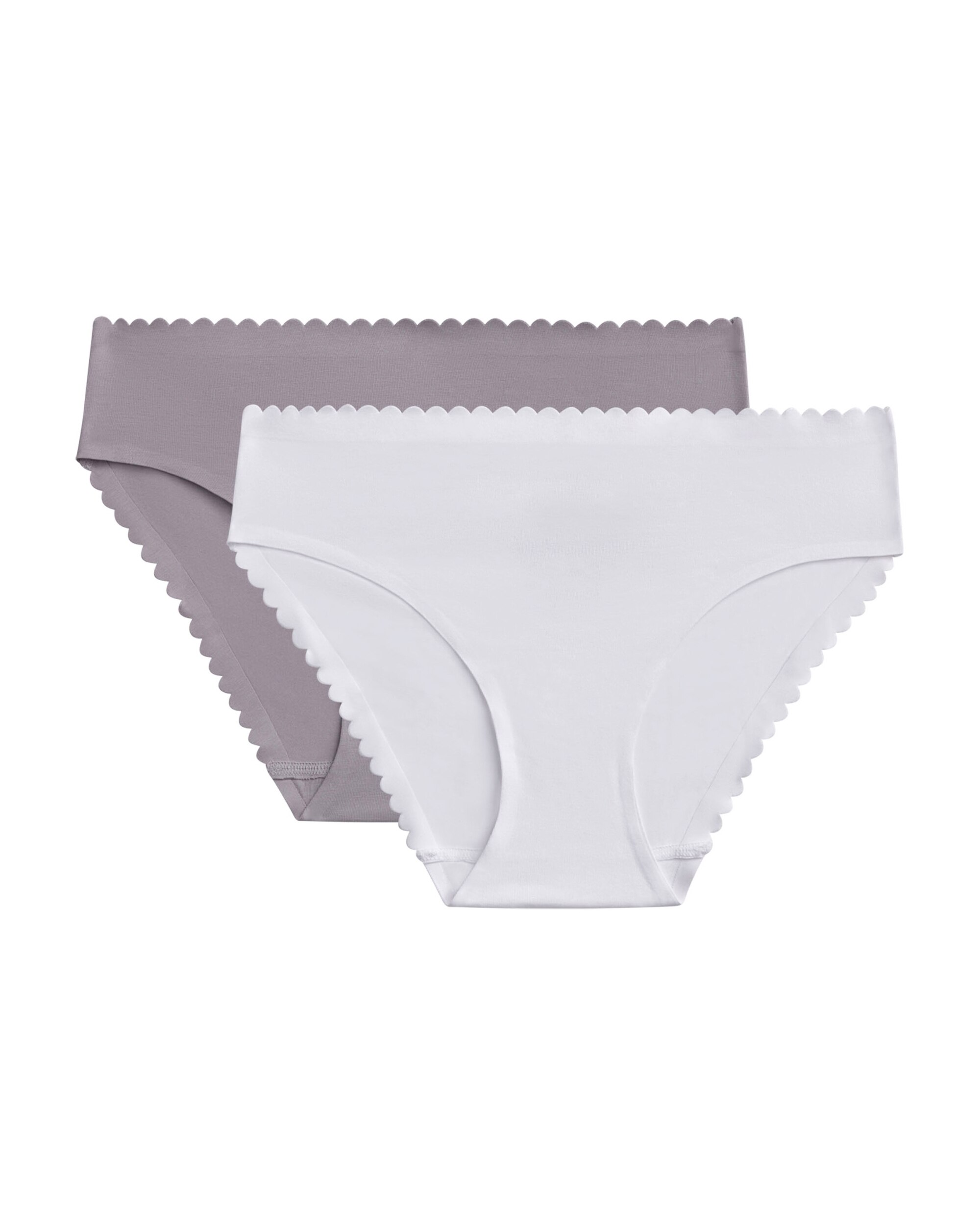 Pack de 2 Cuecas Midi de Algodão Da Gama Body Touch Coton Multicolor-5