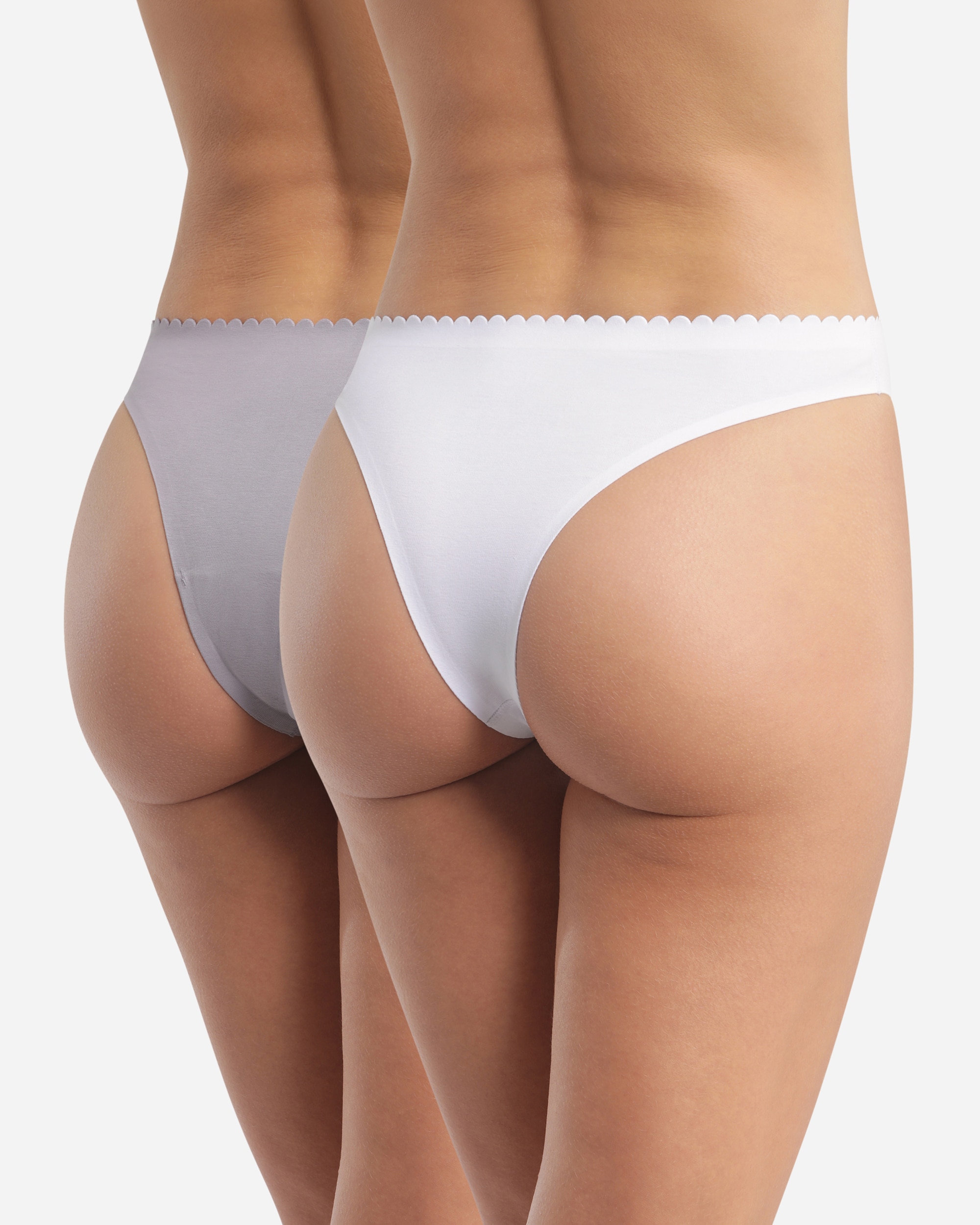 Pack de 2 Tangas de Algodão Da Gama Body Touch Coton Multicolor-3