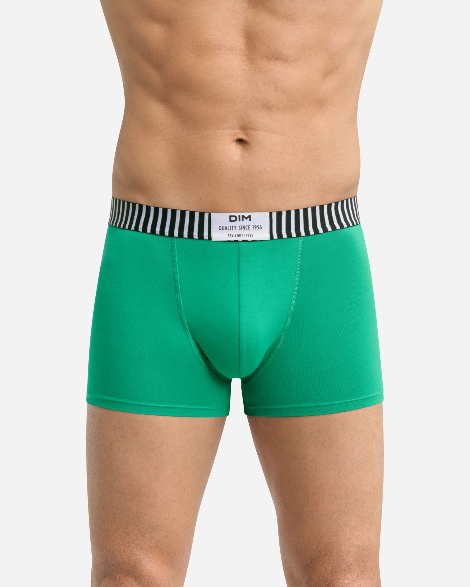 Pack de Três Boxers de Algodão Elástico com Estampados Variados e Várias Cores Multicolor-3