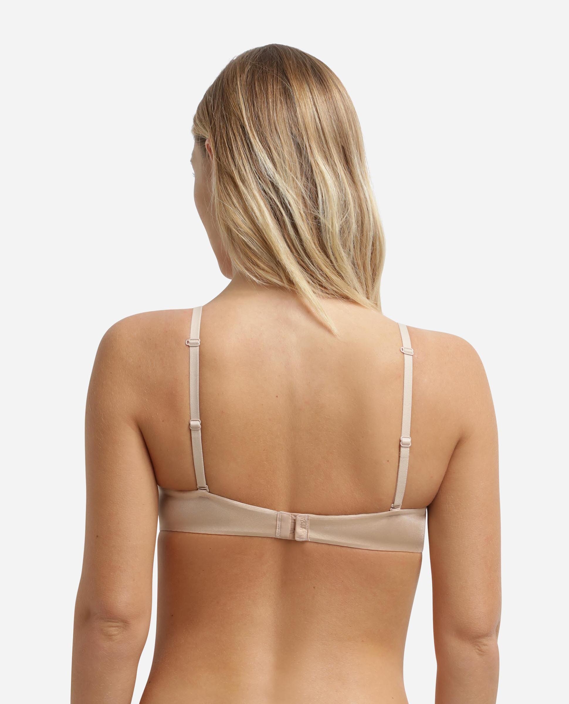 Soutien com Aros Push Up de Microfibra Natural-2